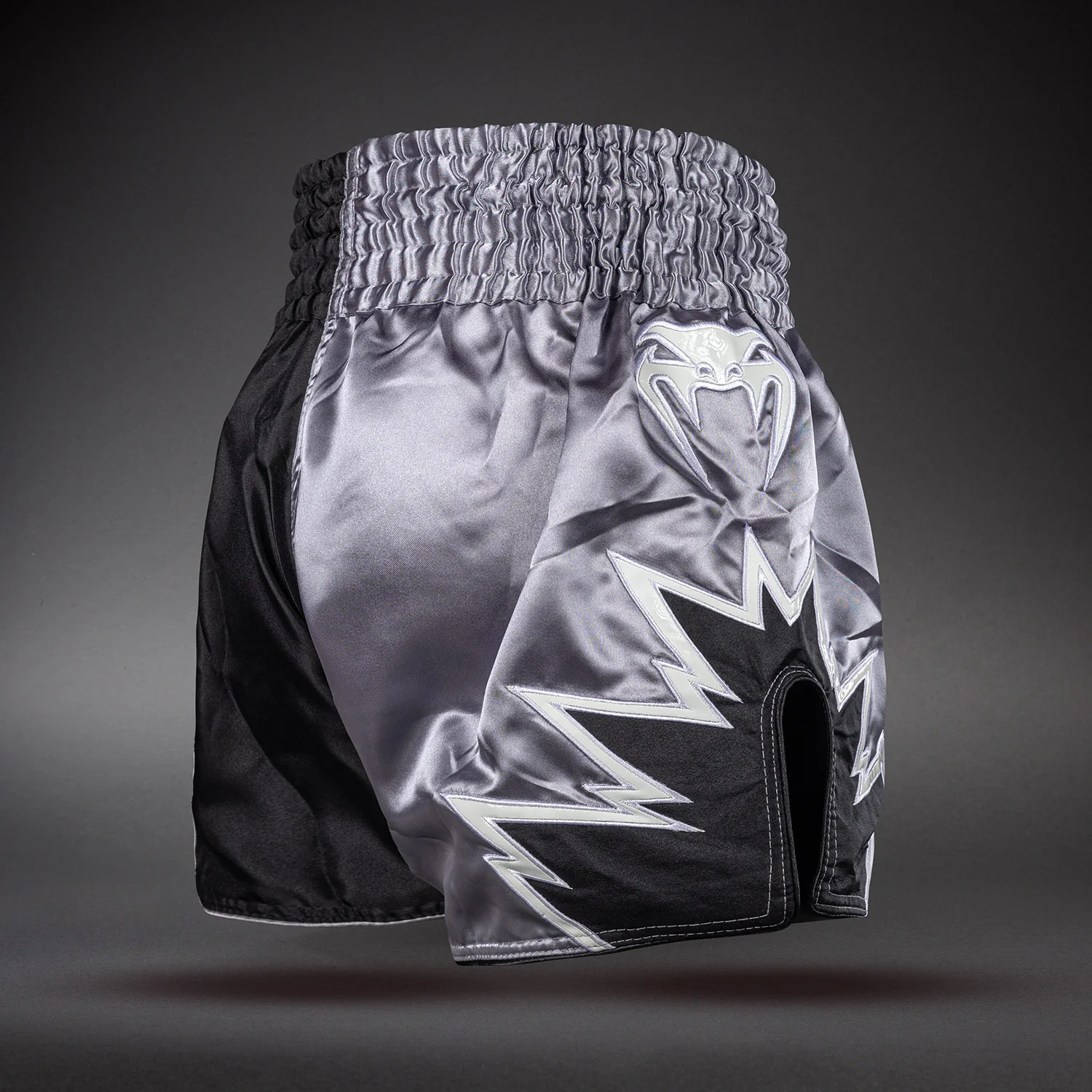 Venum Inferno 2.0 Muay Thai Shorts - Grey/Black - Image 4