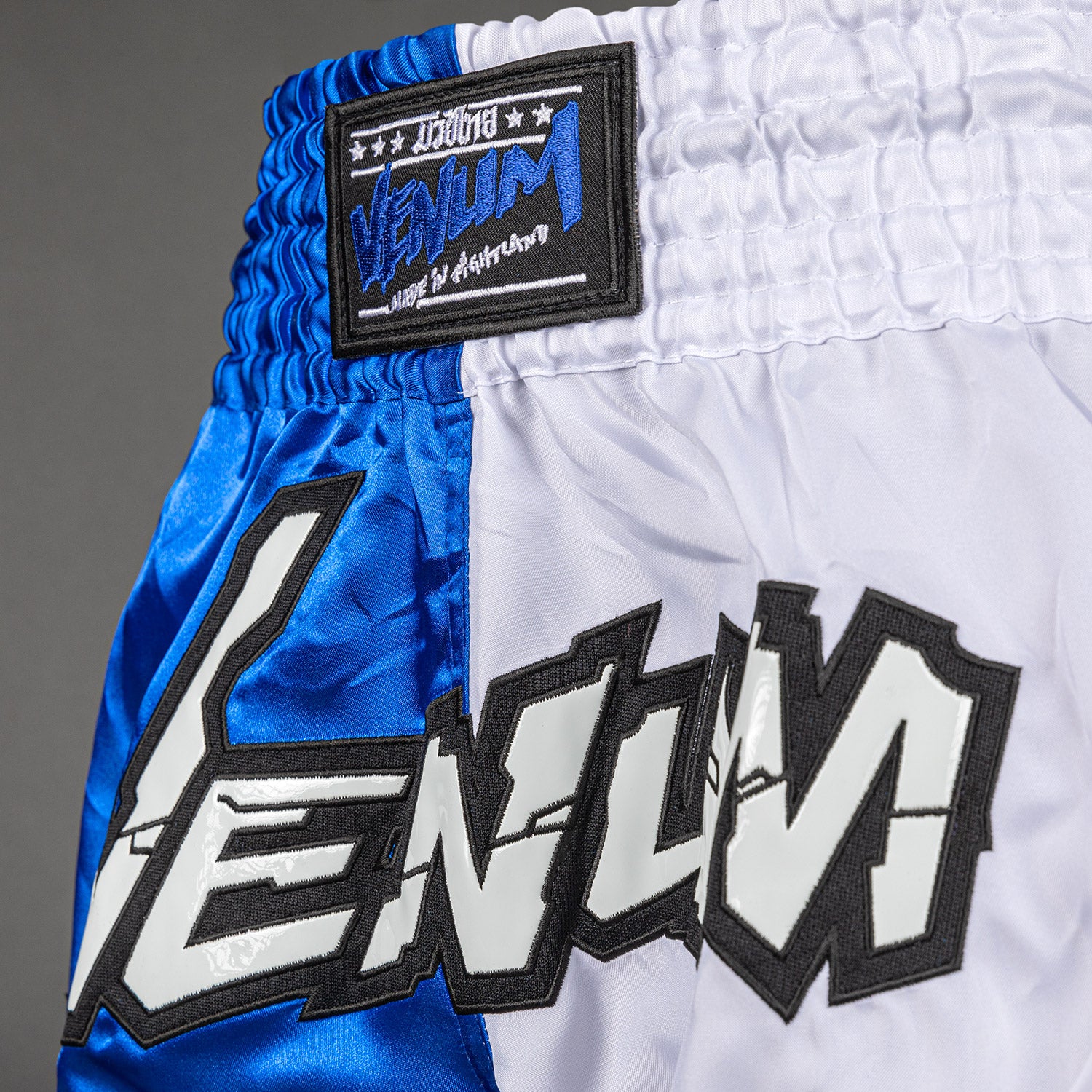 Venum Inferno 2.0 Muay Thai Shorts - White/Blue - Image 6
