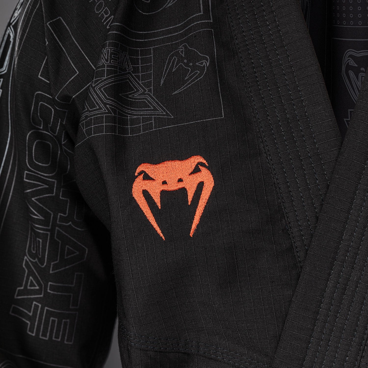 Karate Combat by Venum BJJ Gi - Black/Grey - Image 8