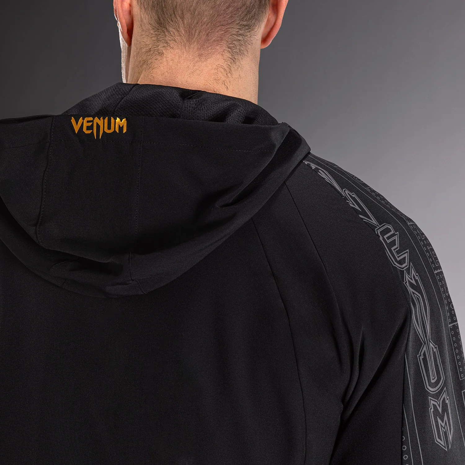 Karate Combat by Venum Track Jacket - Black/Grey - Image 7