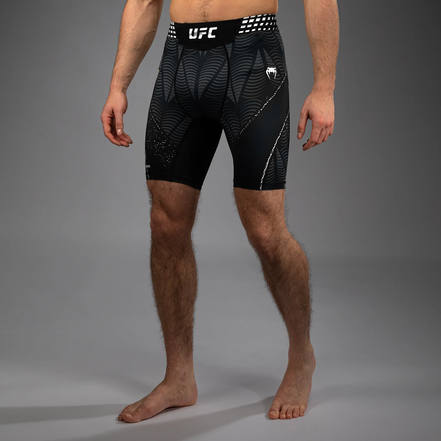 Men’s UFC Zenith by Venum Black Authentic Fight Night Vale Tudo Short Personalized - Image 4