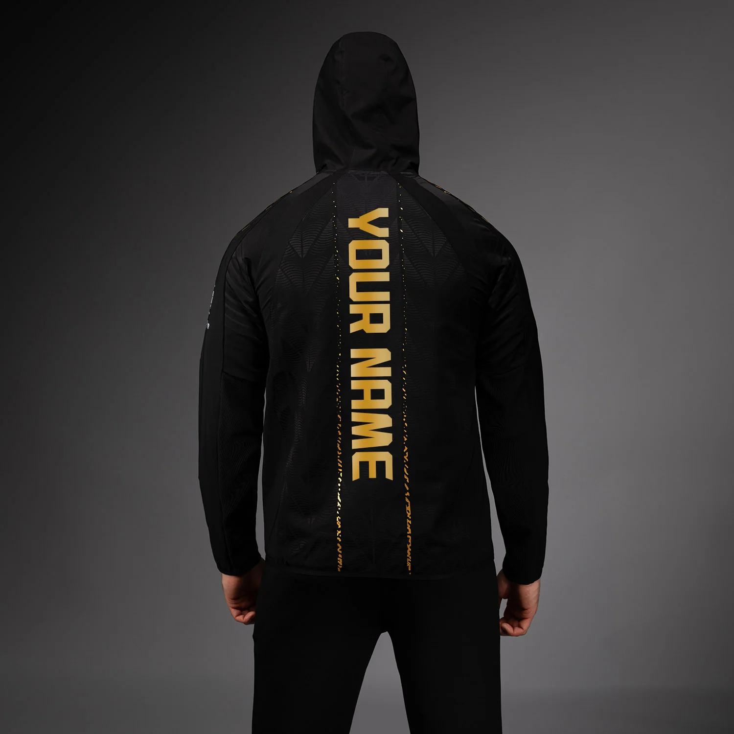 Men’s UFC Zenith by Venum Champion Authentic Fight Night Walkout Hoodie Personalized