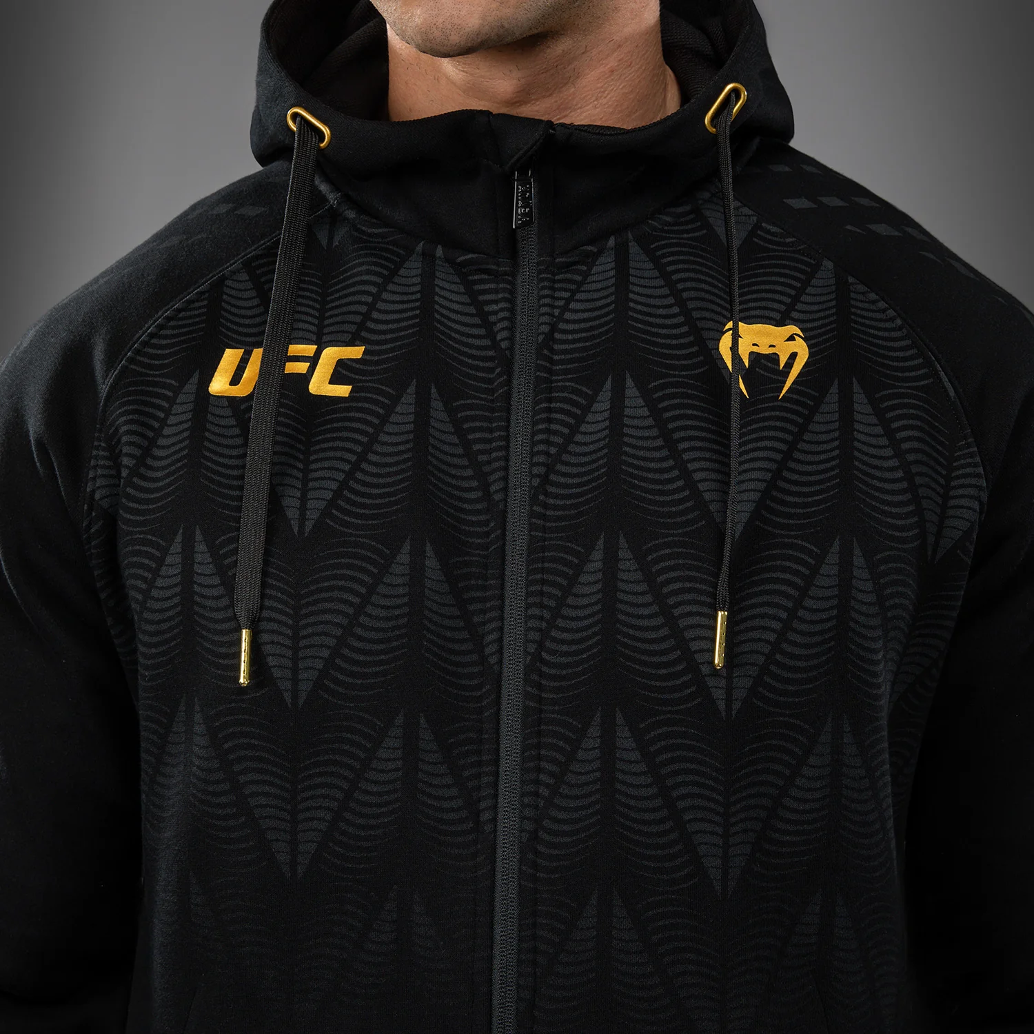 Men’s UFC Zenith by Venum Replica Champion Zip Hoodie - Image 5