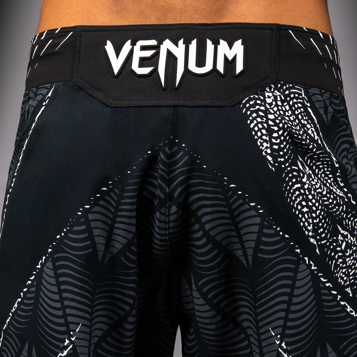 Men's UFC Zenith by Venum Black Authentic Fight Night Long Fit Fight Short - Image 5