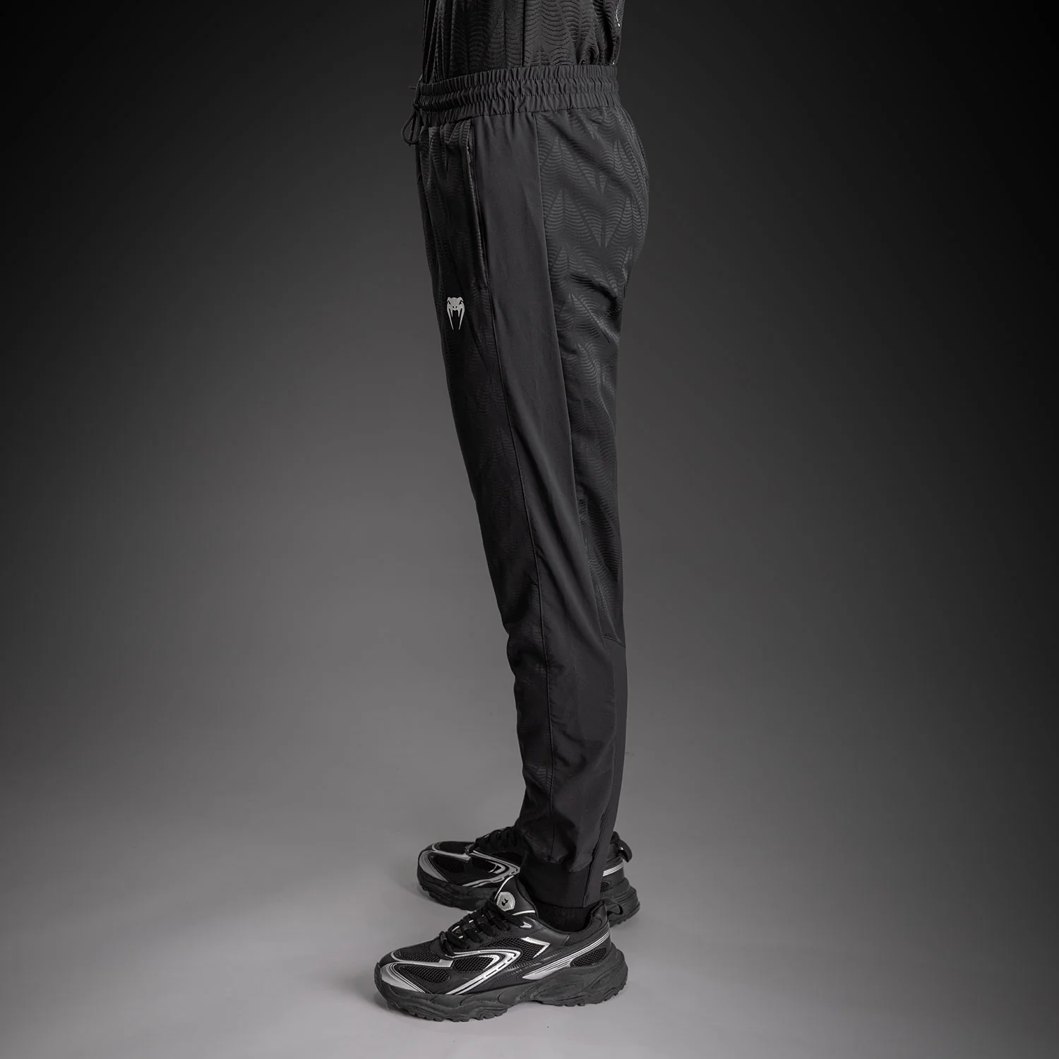 Men's UFC Zenith by Venum Black Authentic Fight Night Walkout Pant - Image 3