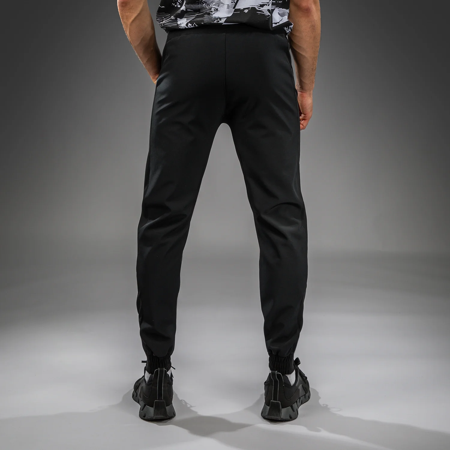 Men's UFC Zenith by Venum Black Authentic Fight Week Pant - Image 3