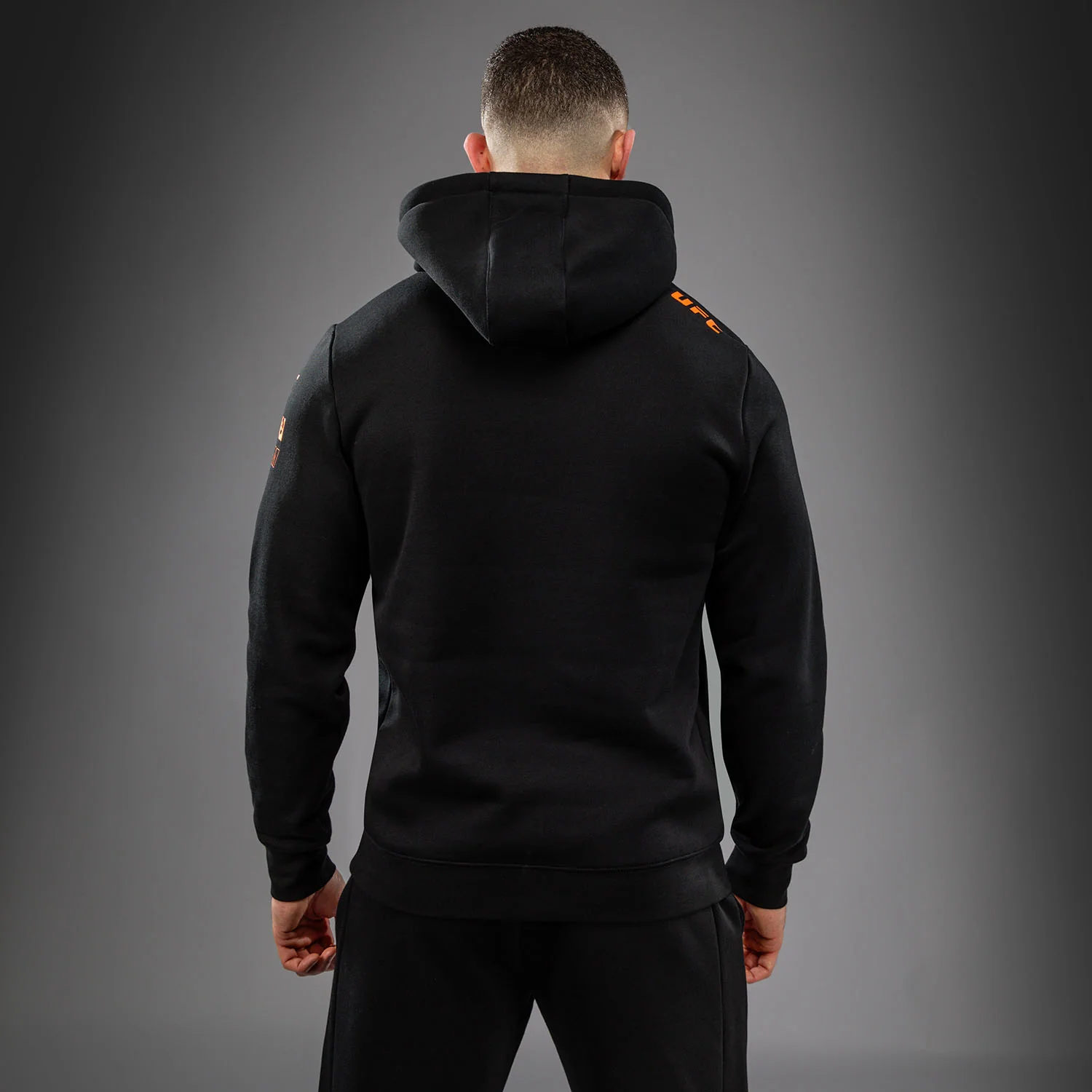 Men's UFC Zenith by Venum Black Authentic Fight Week Pullover Hoodie - Image 5