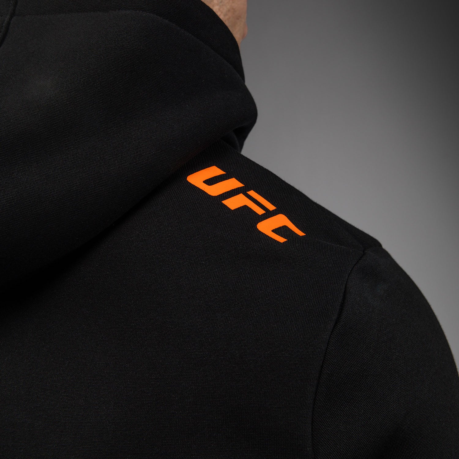Men's UFC Zenith by Venum Black Authentic Fight Week Pullover Hoodie - Image 8