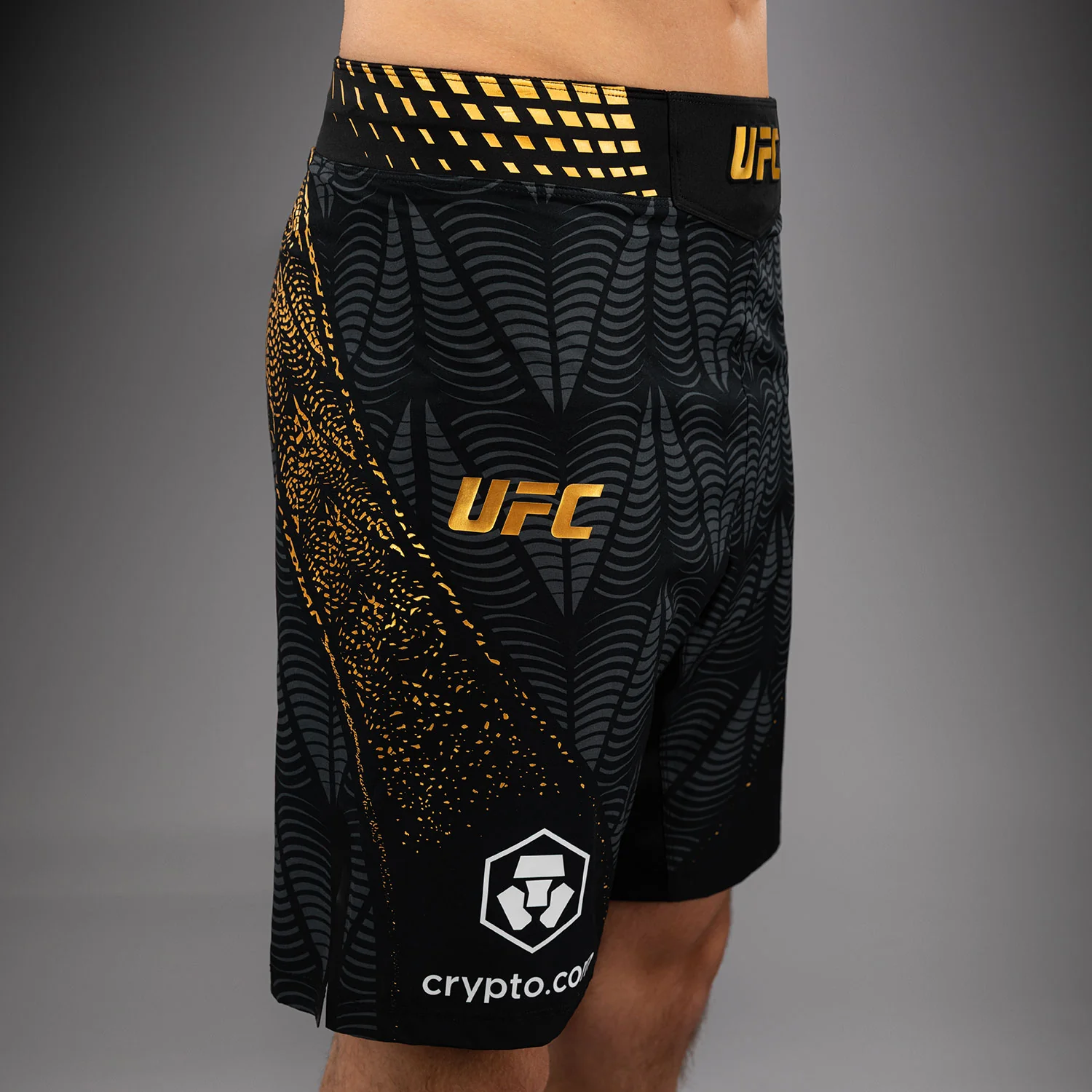 Men's UFC Zenith by Venum Champion Authentic Fight Night Long Fit Fight Short - Image 4