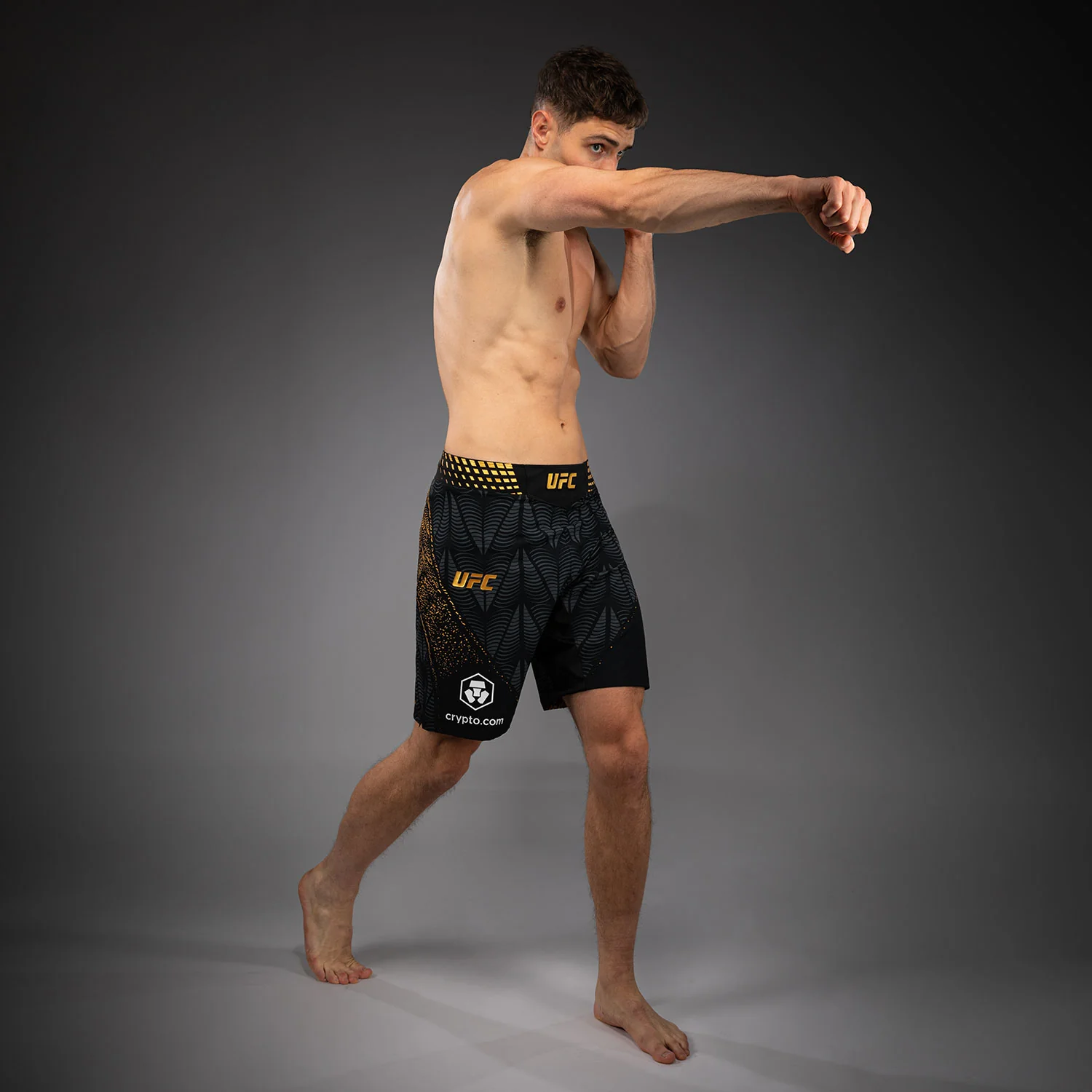 Men's UFC Zenith by Venum Champion Authentic Fight Night Long Fit Fight Short - Image 8