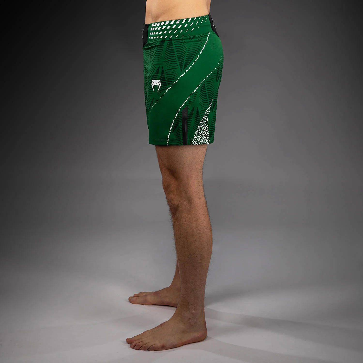 Men's UFC Zenith by Venum Green Authentic Fight Night Short Fit Fight Short Personalized - Image 3