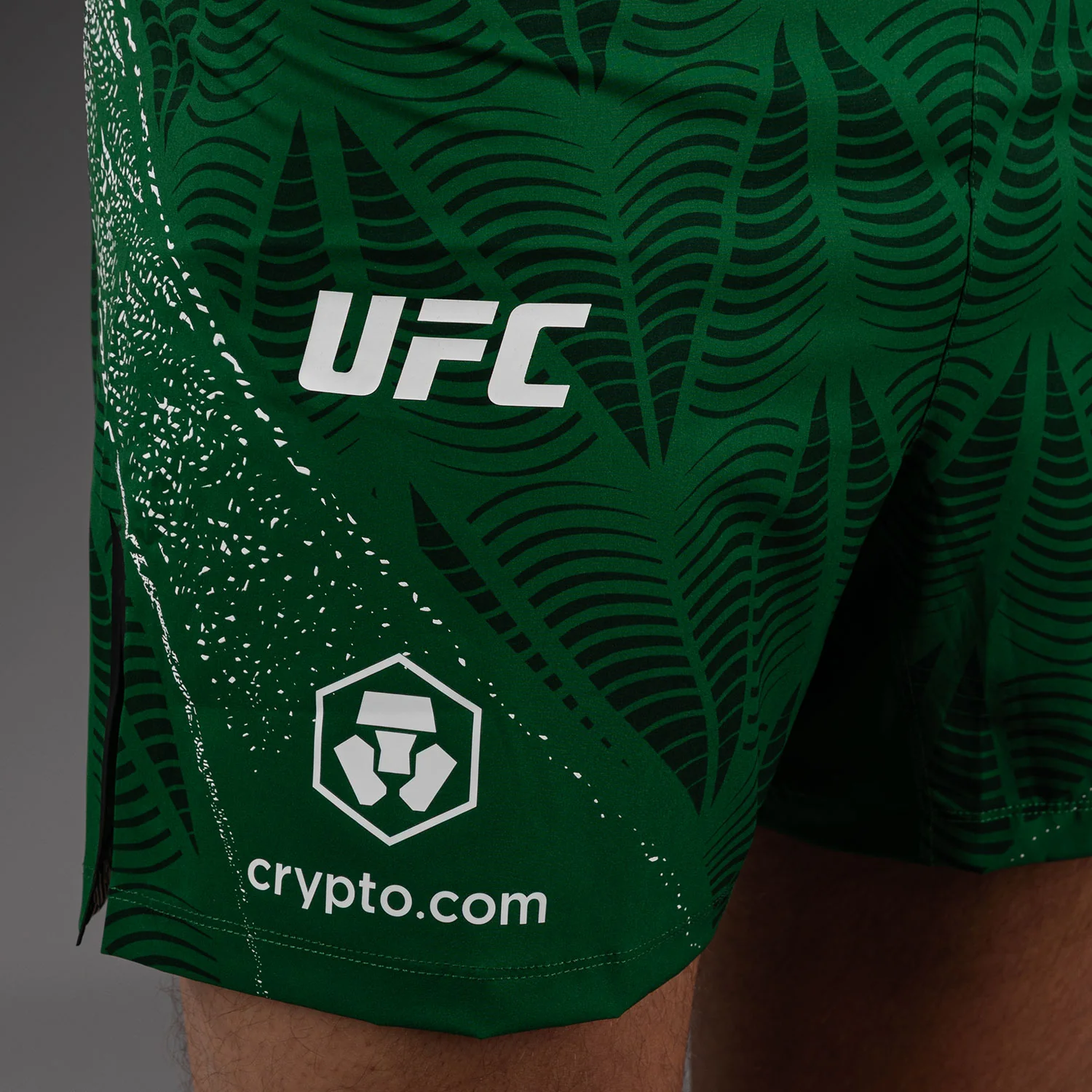 Men's UFC Zenith by Venum Green Authentic Fight Night Short Fit Fight Short Personalized - Image 5