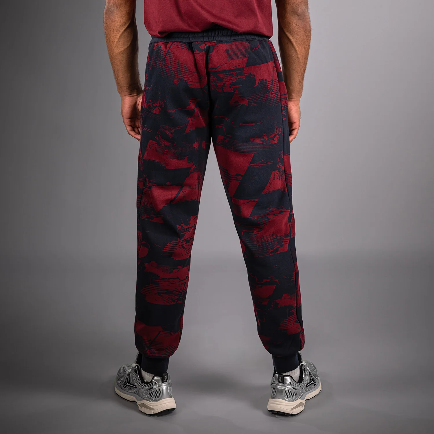 Men's UFC Zenith by Venum Burgundy Authentic Fight Week Pant - Image 5