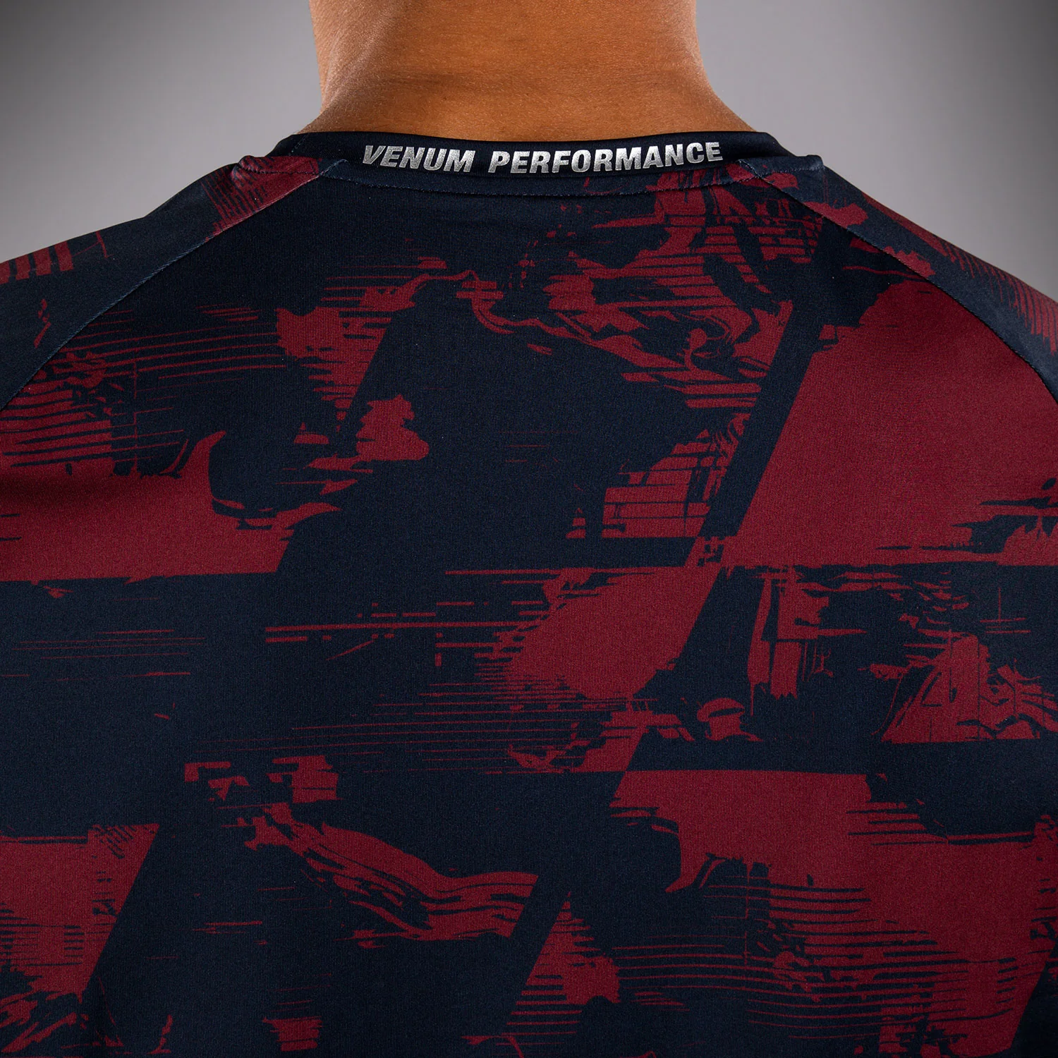 Men's UFC Zenith by Venum Burgundy Authentic Fight Week Performance Short Sleeve T-Shirt - Image 7