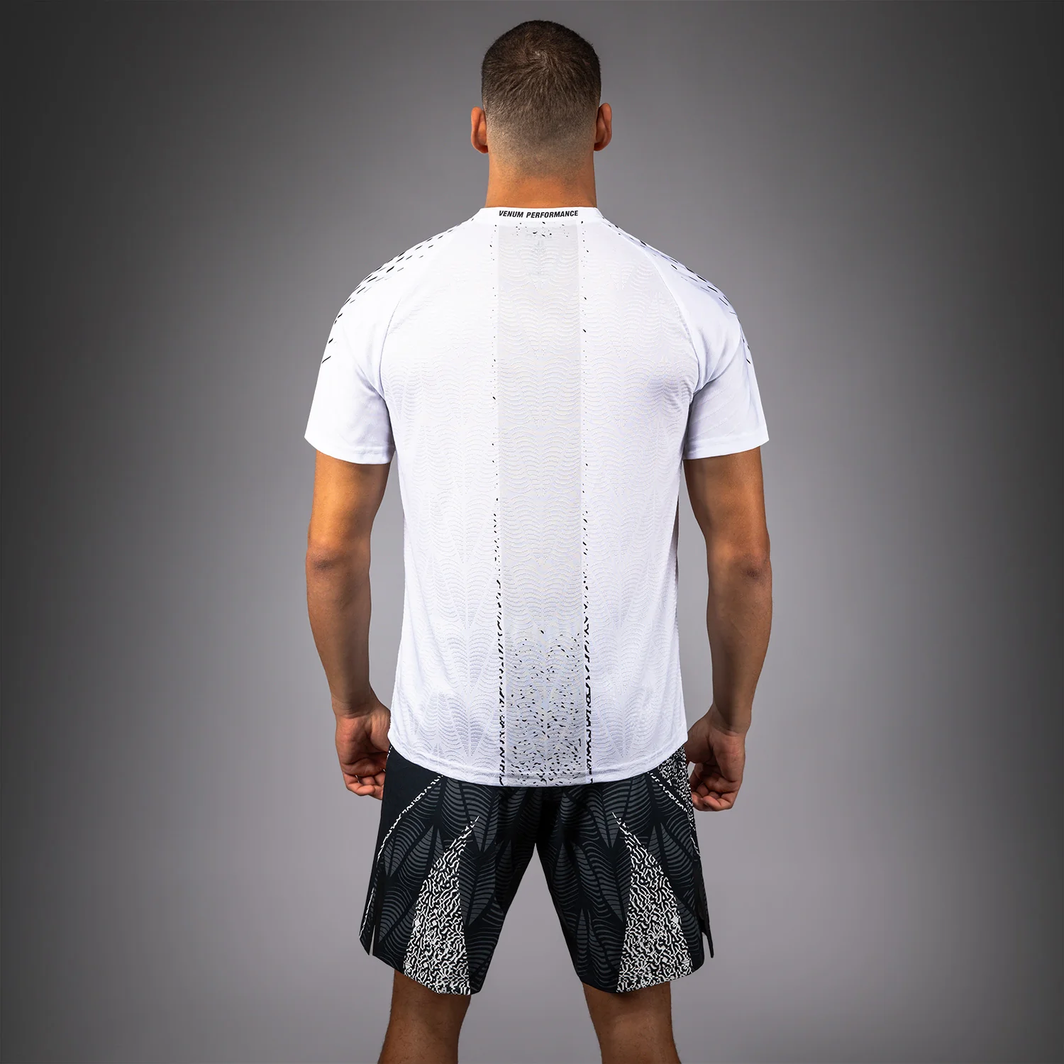 Men's UFC Zenith by Venum White Authentic Fight Night Walkout Jersey Personalized - Image 4