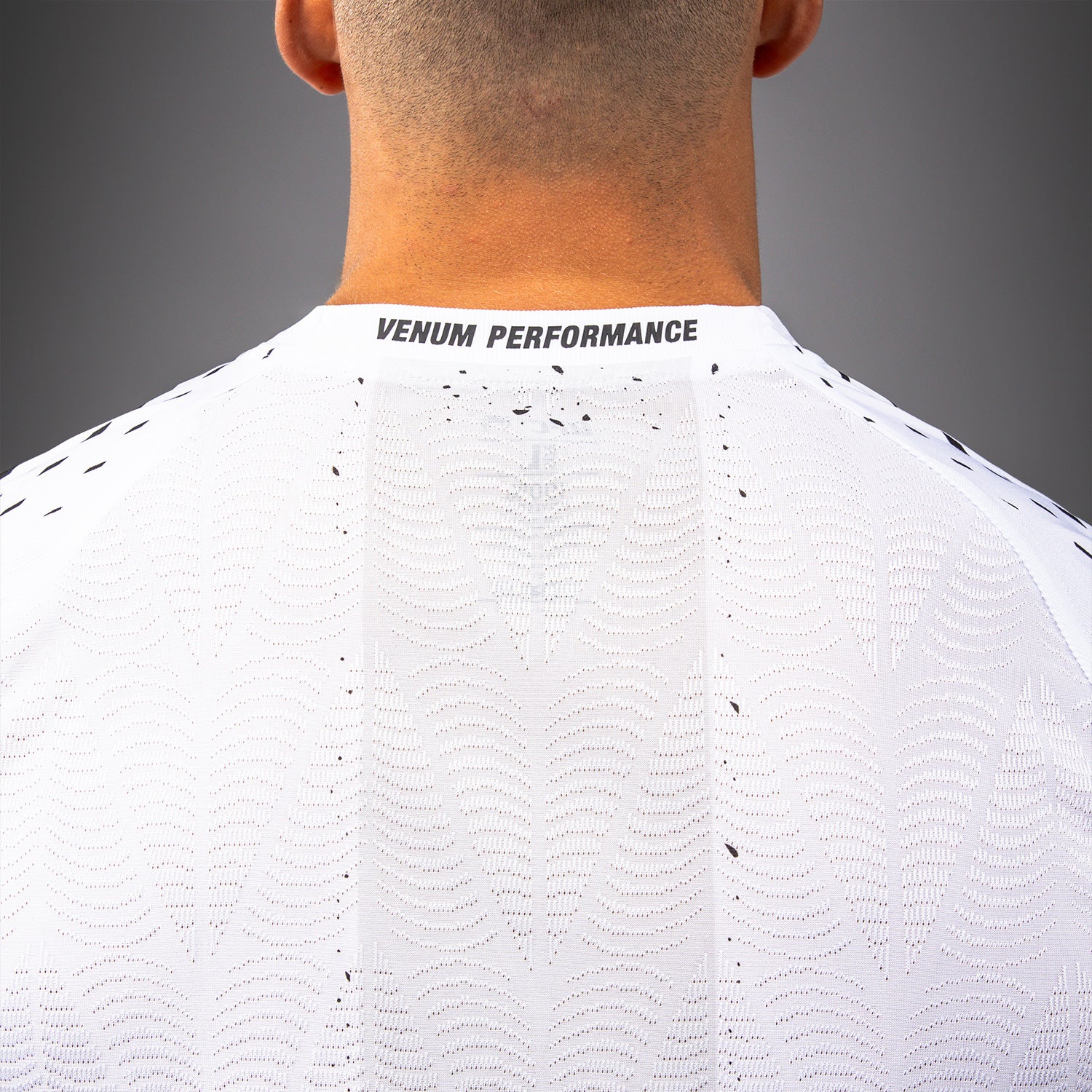Men's UFC Zenith by Venum White Authentic Fight Night Walkout Jersey Personalized - Image 7