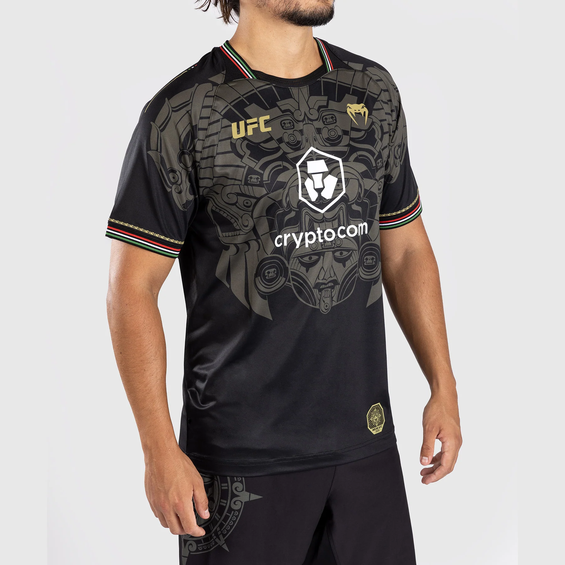 Noche UFC by Venum Authentic Fight Night Men’s Walkout Jersey - Black - Image 4