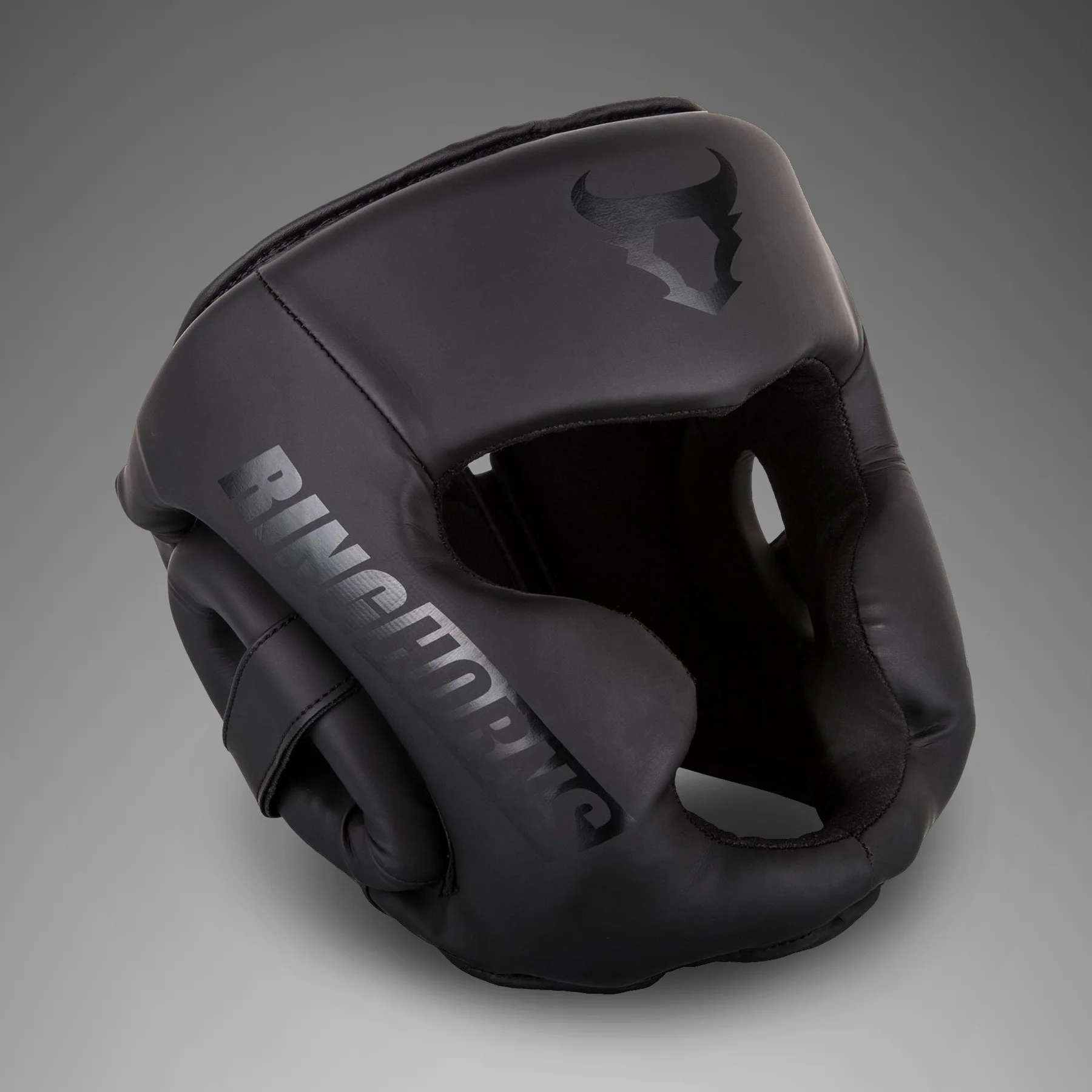 Ringhorns Charger by Venum Headgear - Black/Black - Image 2