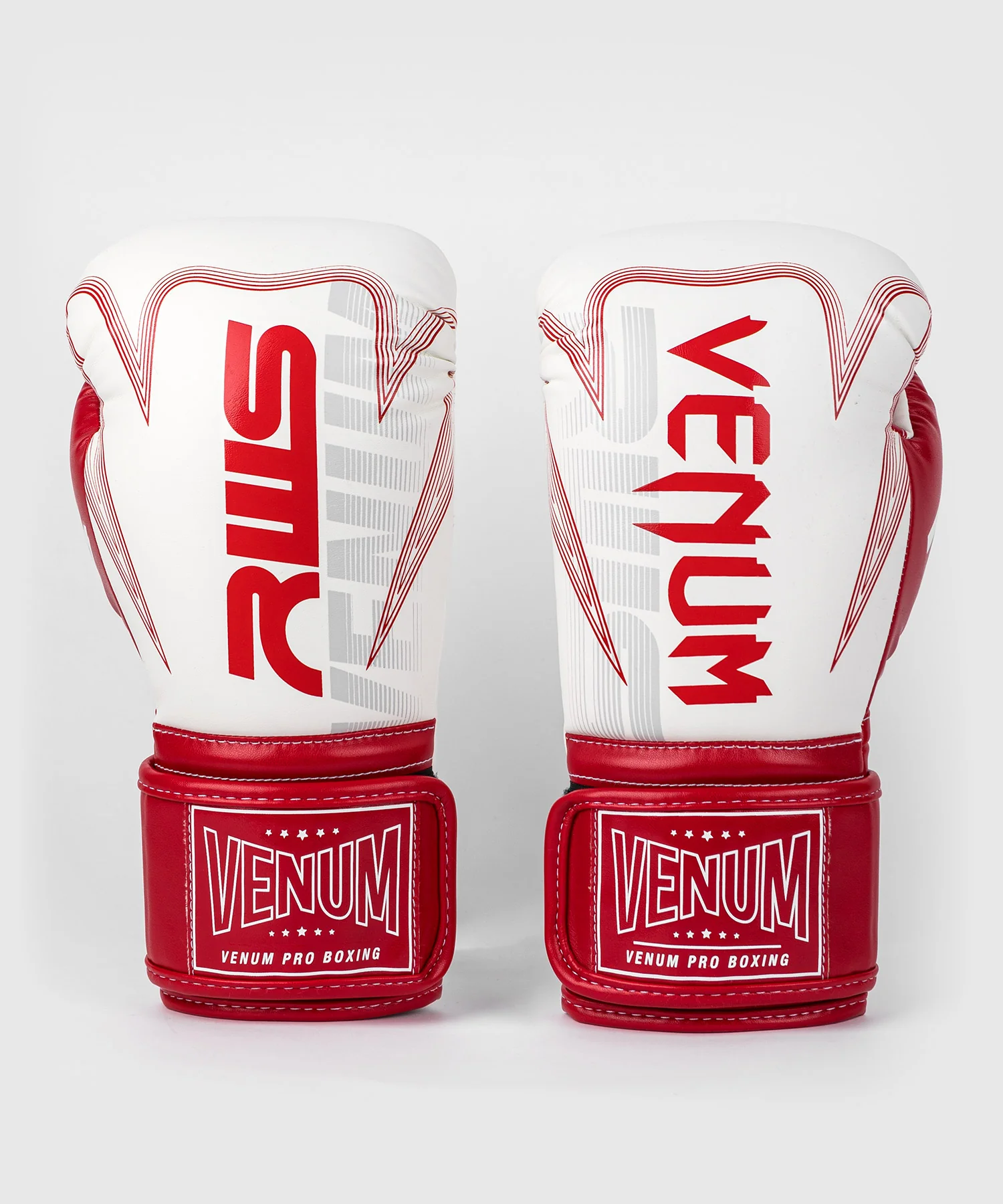 RWS x Venum Boxing Gloves - White - Image 2