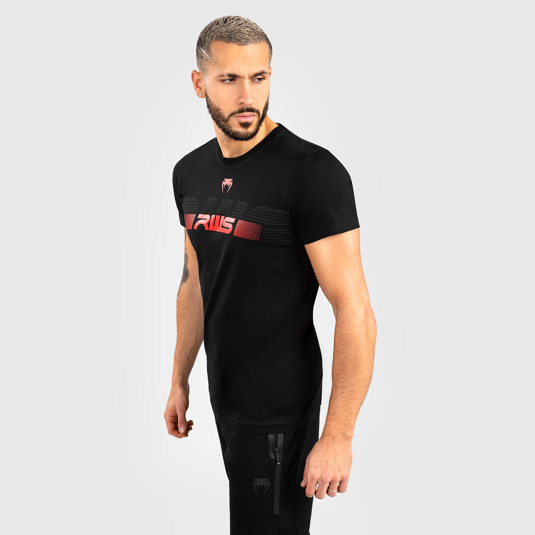 RWS x Venum T-Shirt - Black - Image 4