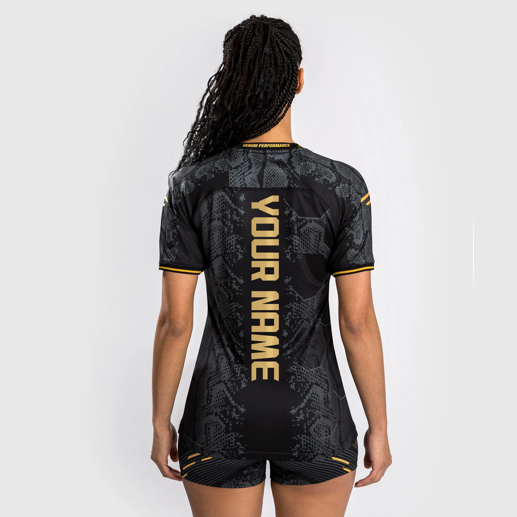 UFC Adrenaline by Venum Personalized Authentic Fight Night Women's Walkout Jersey - Champion