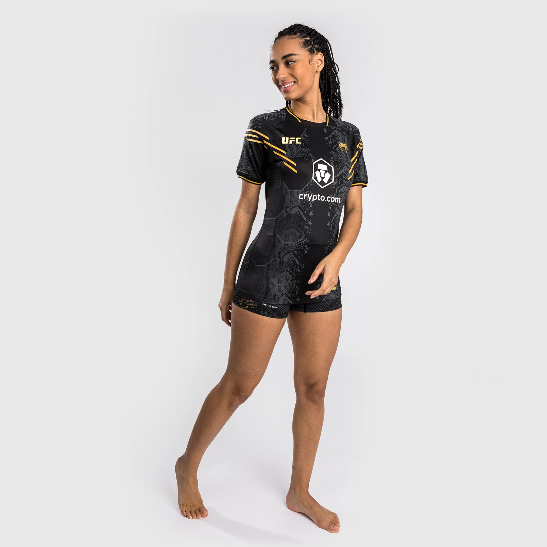 UFC Adrenaline by Venum Personalized Authentic Fight Night Women's Walkout Jersey - Champion - Image 2