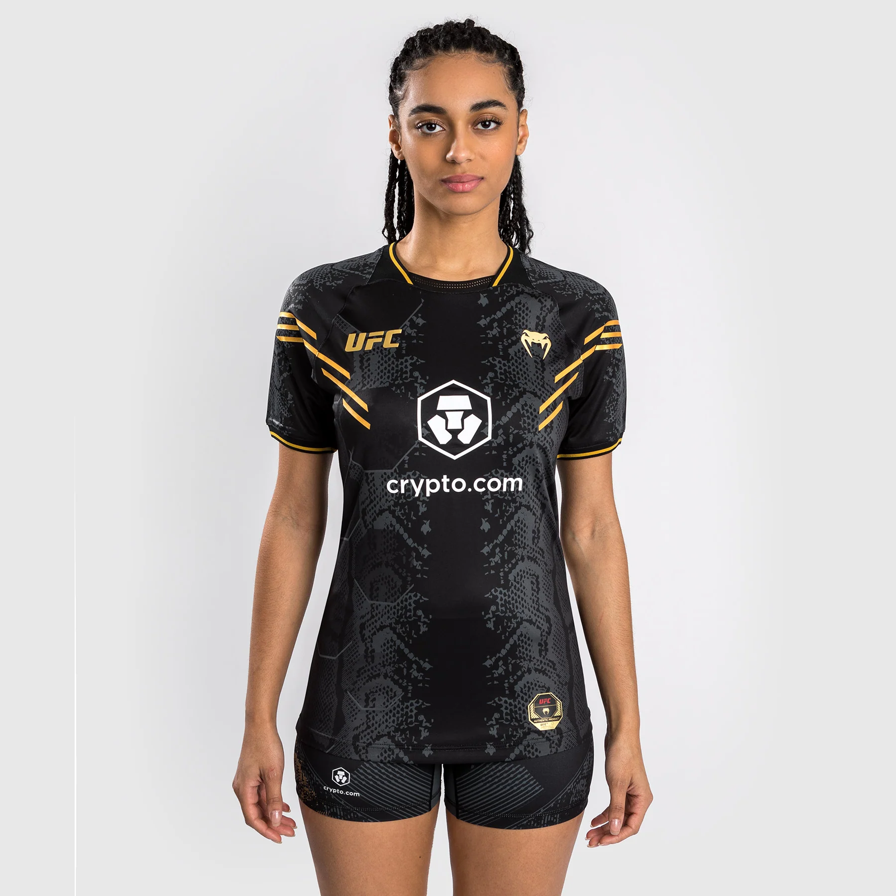 UFC Adrenaline by Venum Personalized Authentic Fight Night Women's Walkout Jersey - Champion - Image 5