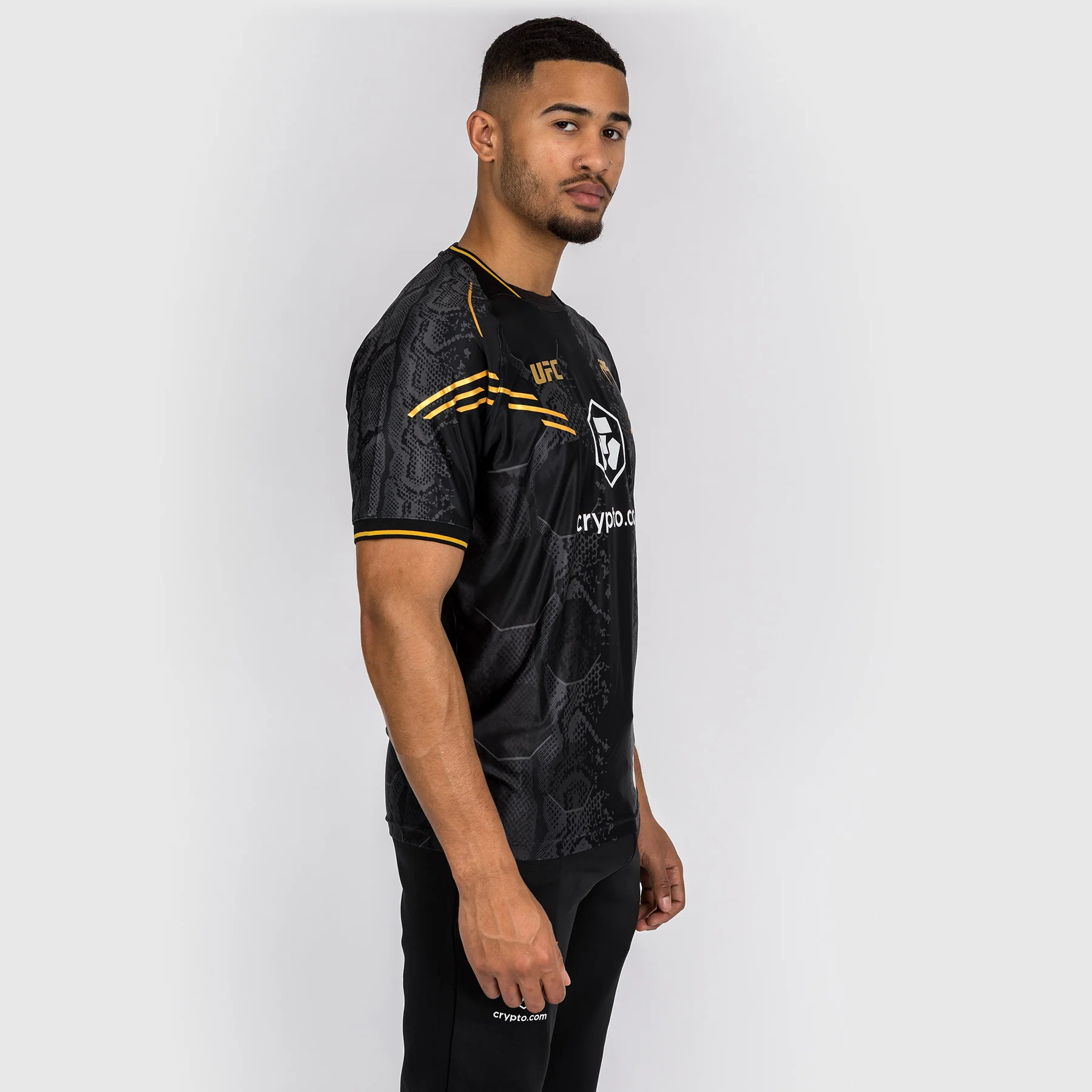 UFC Adrenaline by Venum Personalized Authentic Fight Night Men's Walkout Jersey - Champion - Image 3