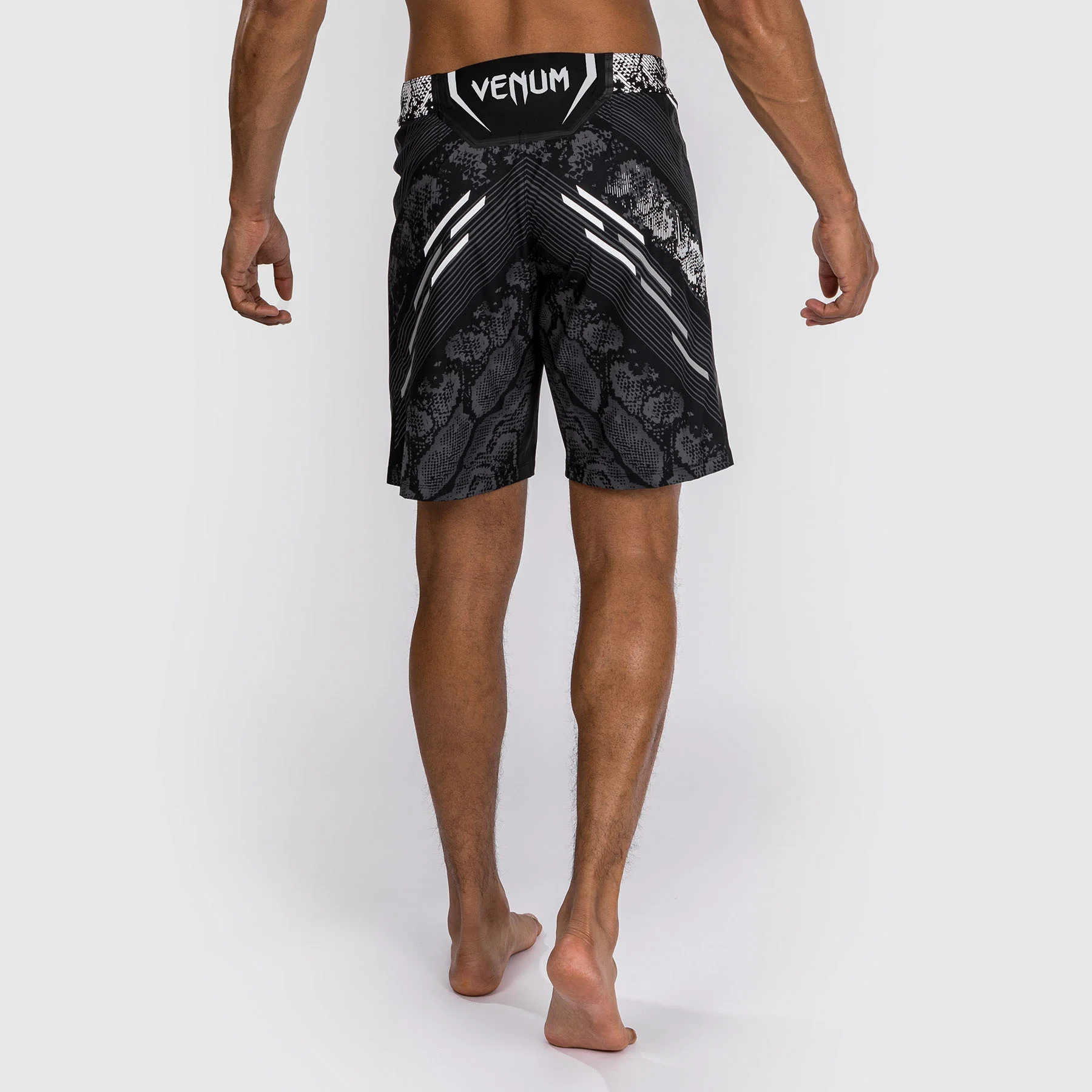 UFC Adrenaline by Venum Authentic Fight Night Men's Fight Short - Long Fit - Black - Image 4