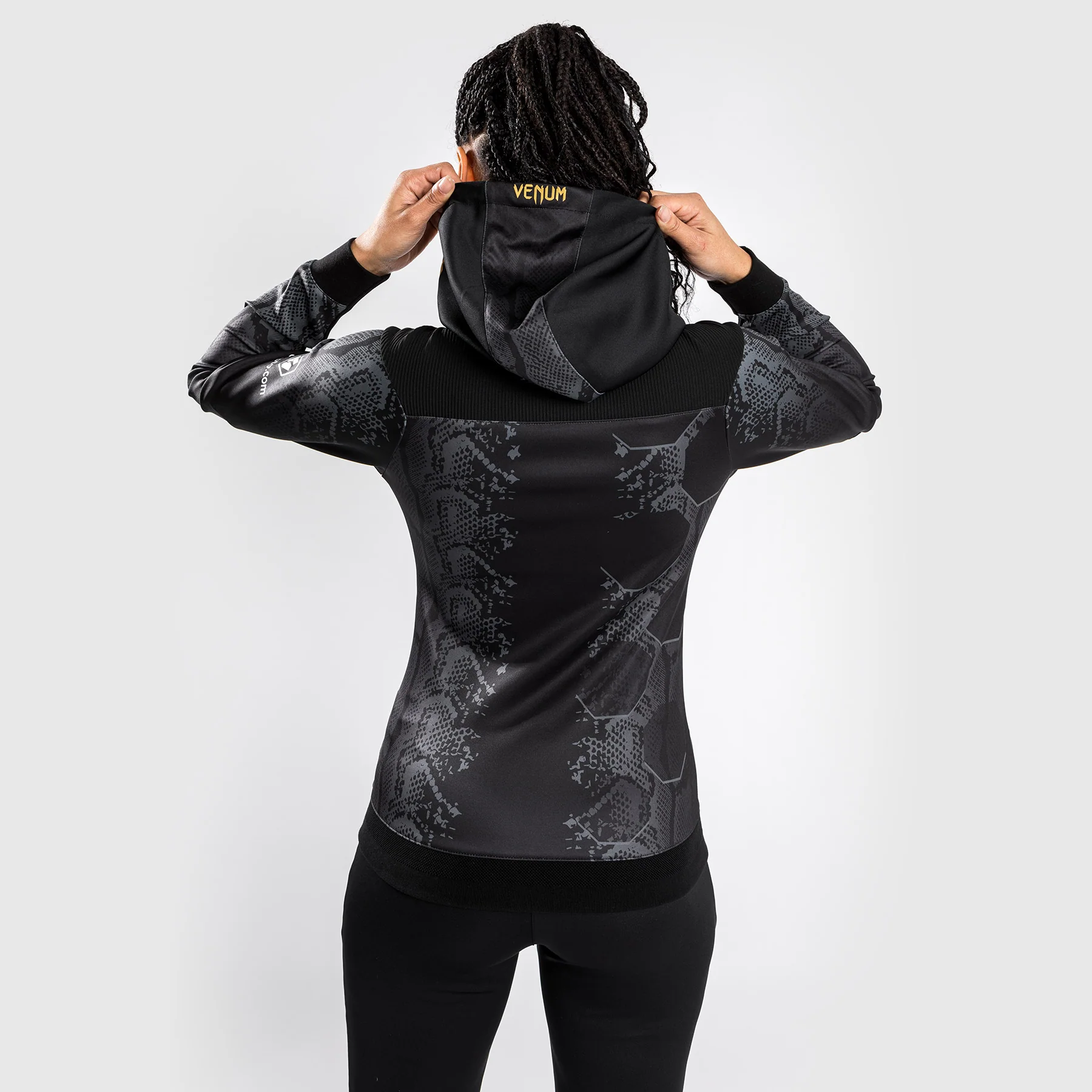 UFC Adrenaline by Venum Authentic Fight Night  Women’s Walkout Hoodie - Champion - Image 4