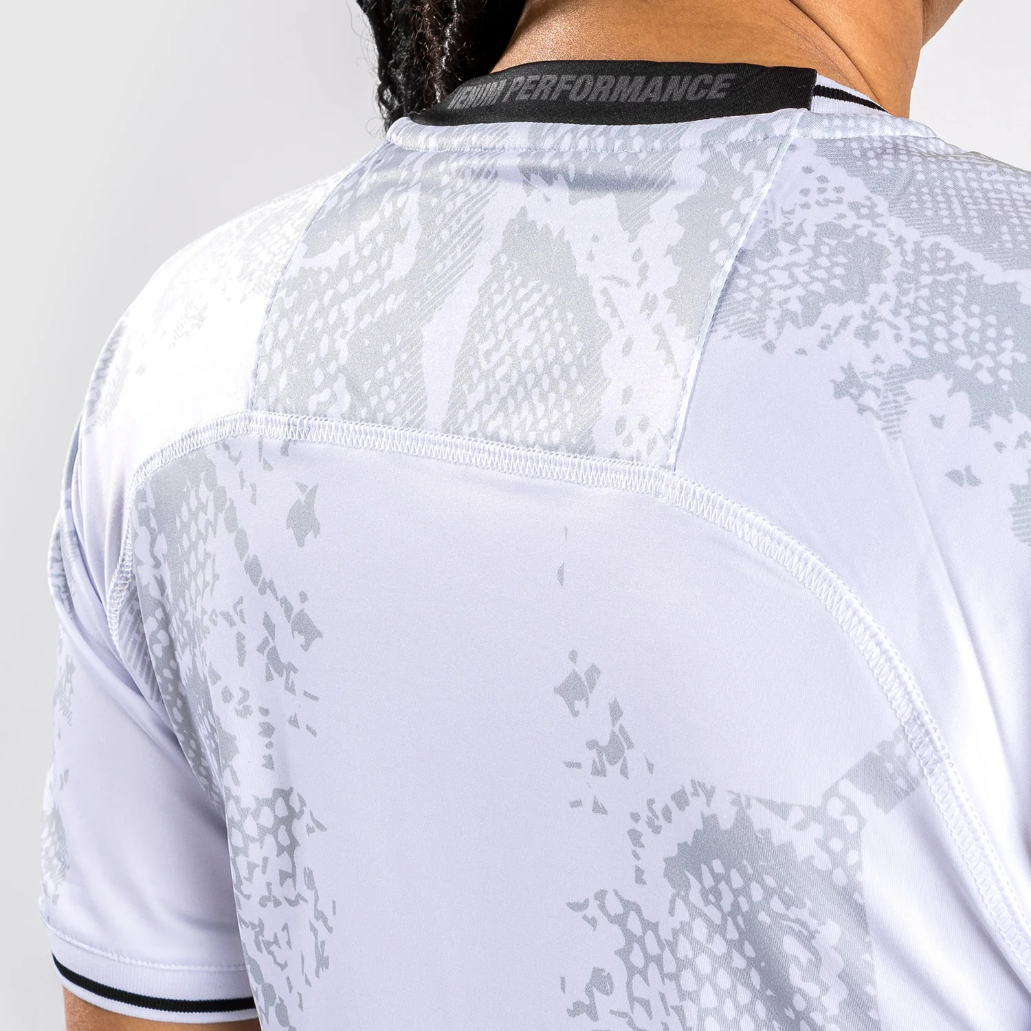 UFC Adrenaline by Venum Authentic Fight Night Women’s Walkout Jersey - White - Image 9