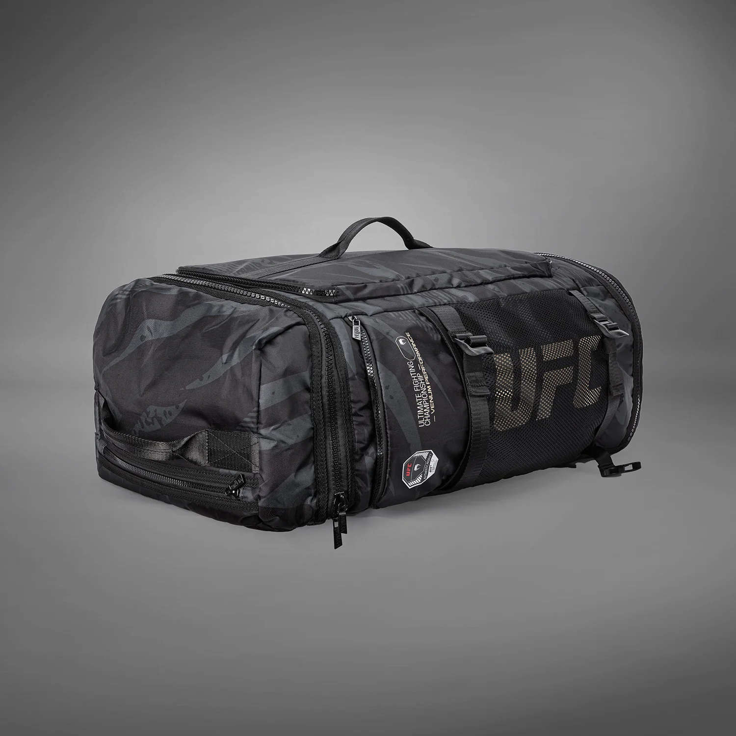 UFC Adrenaline by Venum Fight Week Duffle Bag - Urban Camo - Image 4