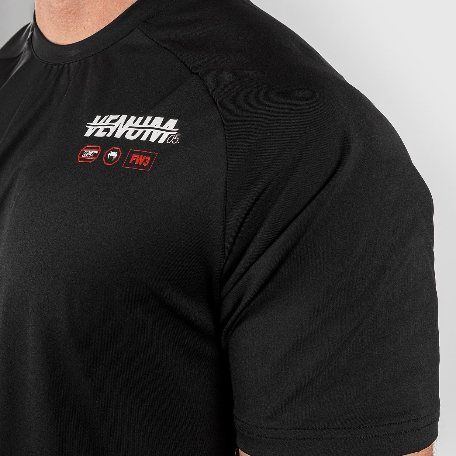 UFC Adrenaline by Venum Fight Week Men’s Dry-tech T-shirt - Black - Image 6