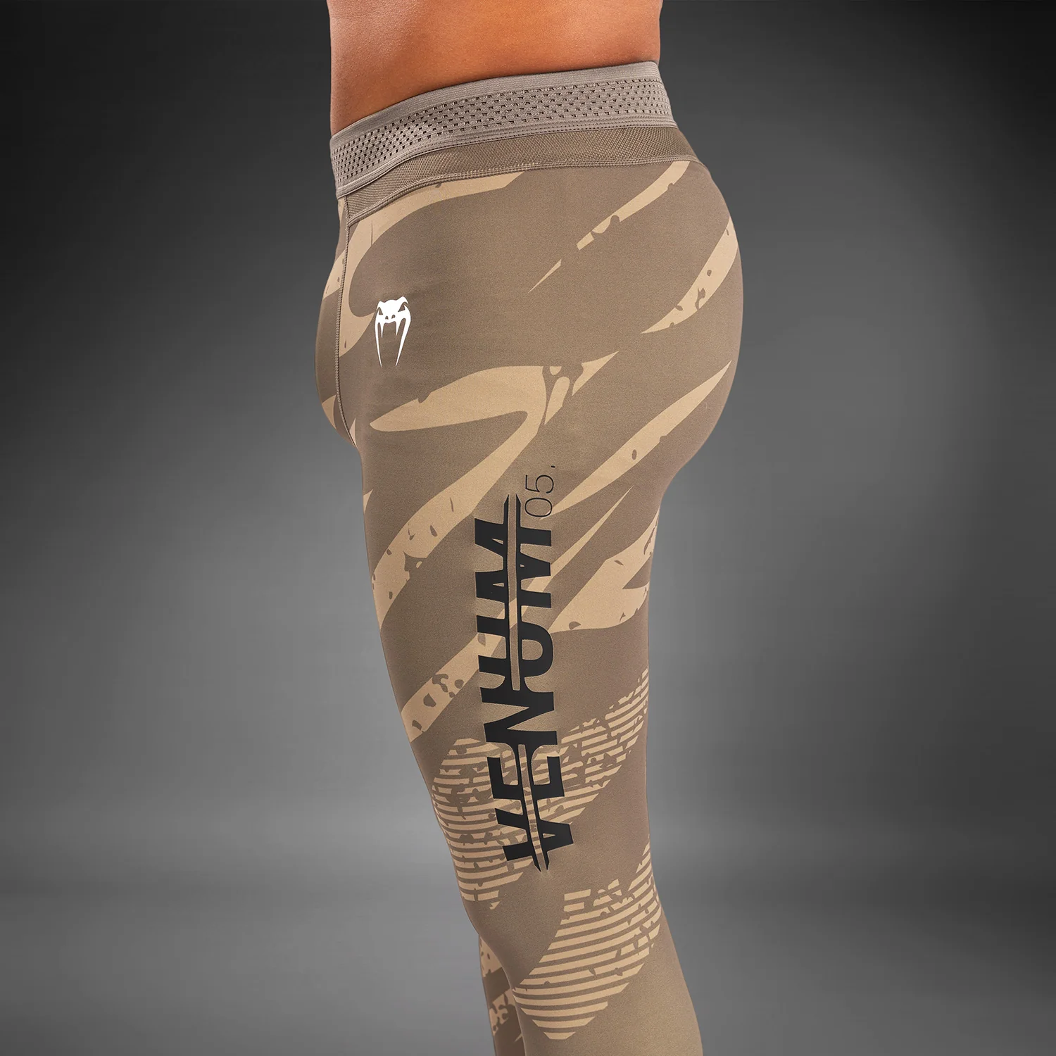 UFC Adrenaline by Venum Fight Week Performance Men’s Tight - Desert Camo - Image 3