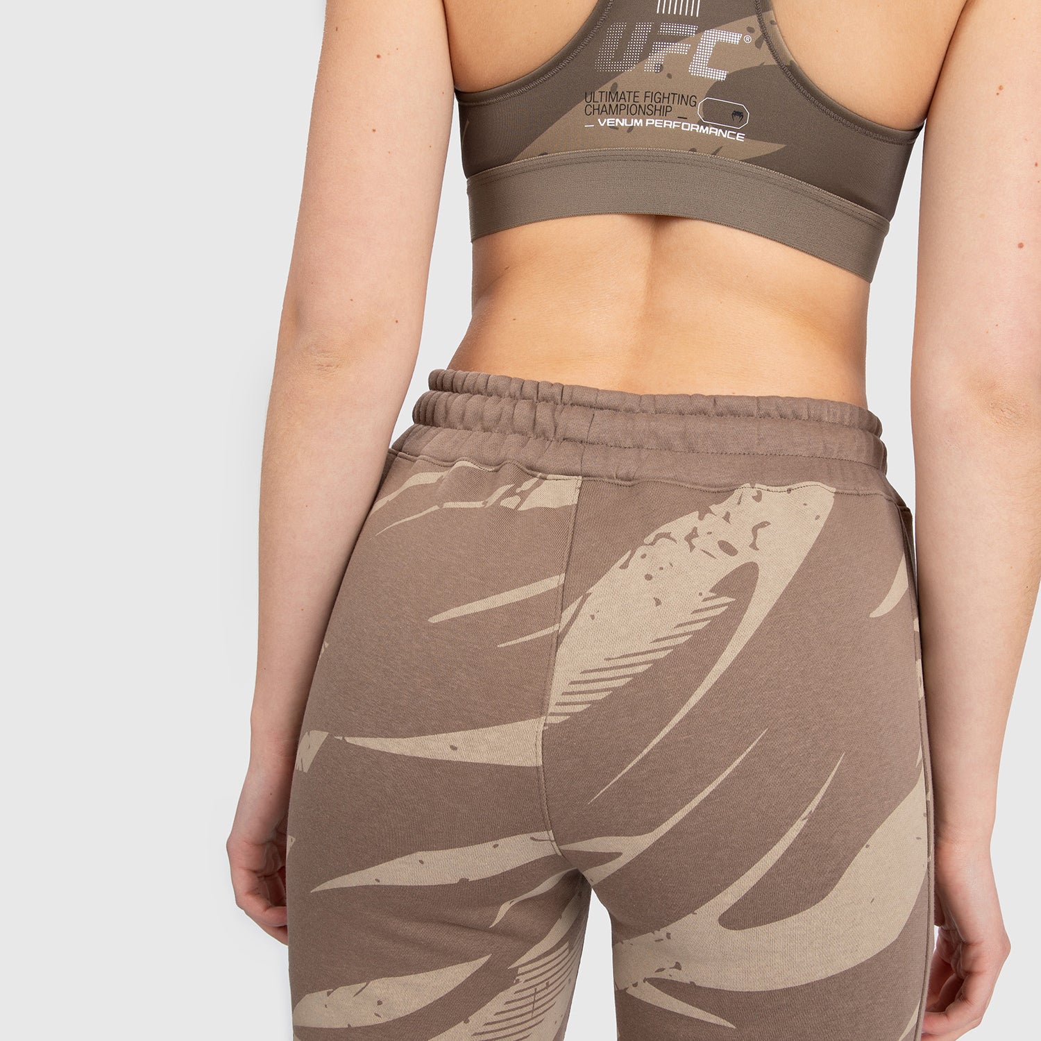 UFC Adrenaline by Venum Fight Week Women’s Cotton Pant - Desert Camo - Image 4