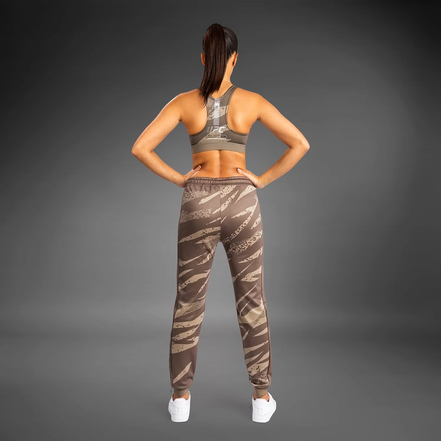 UFC Adrenaline by Venum Fight Week Women’s Pant - Desert Camo - Image 6