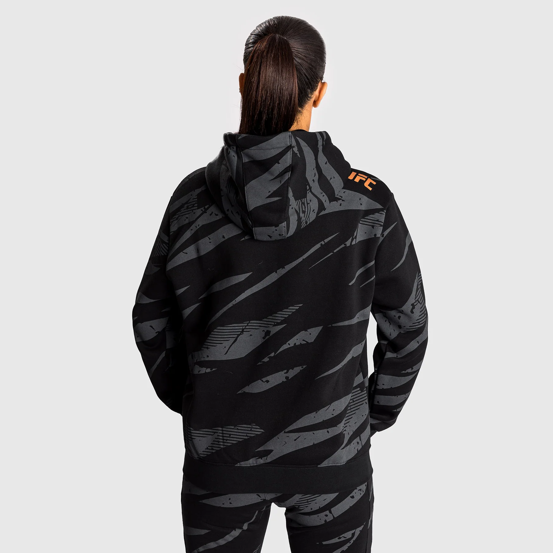 UFC Adrenaline by Venum Fight Week Women’s Pullover Hoodie - Urban Camo - Image 8