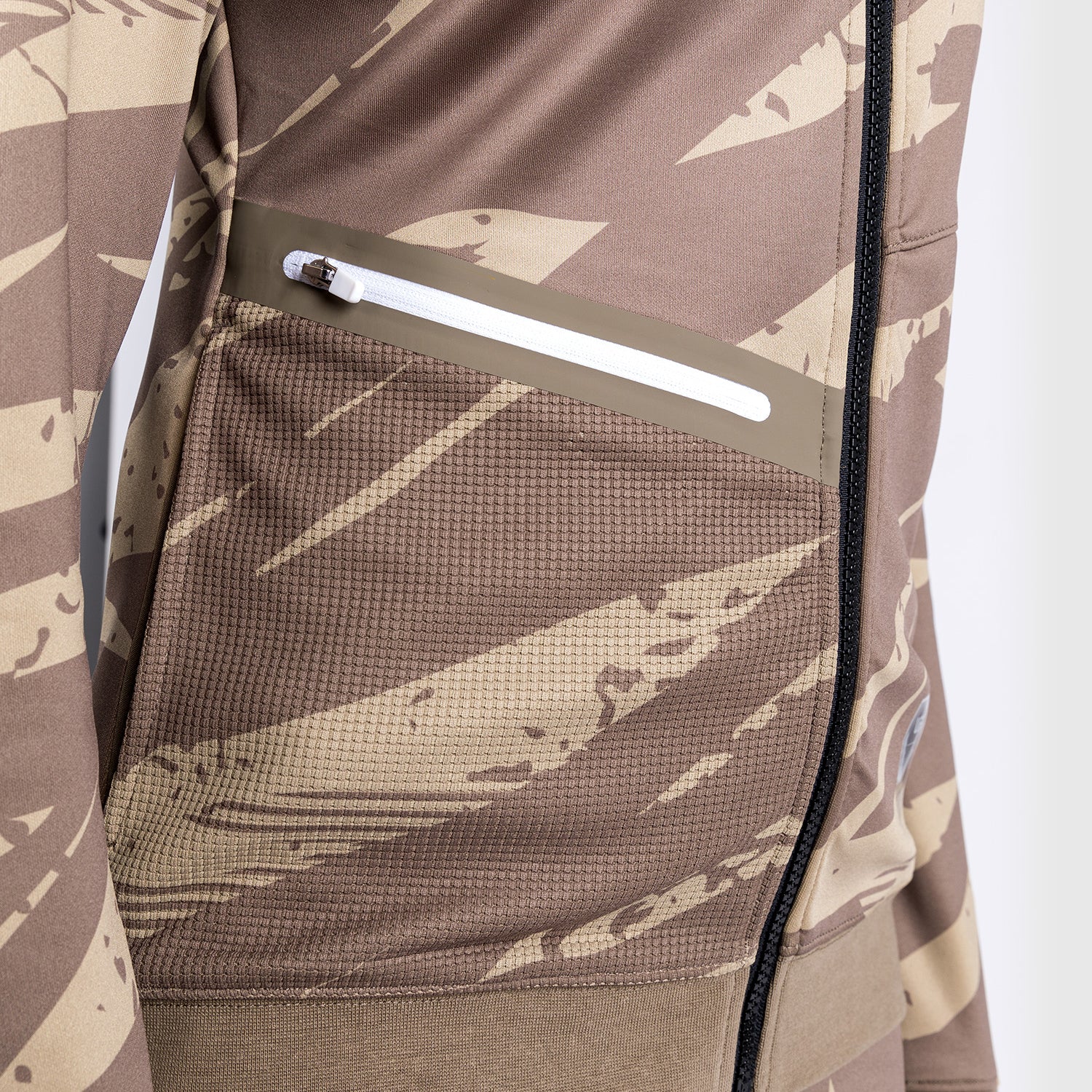UFC Adrenaline by Venum Fight Week Women’s Zip Hoodie - Desert Camo - Image 7