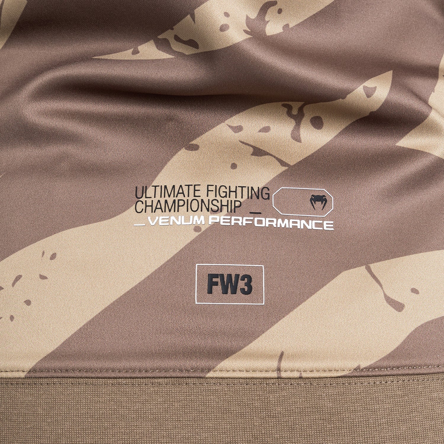 UFC Adrenaline by Venum Fight Week Women’s Zip Hoodie - Desert Camo - Image 8