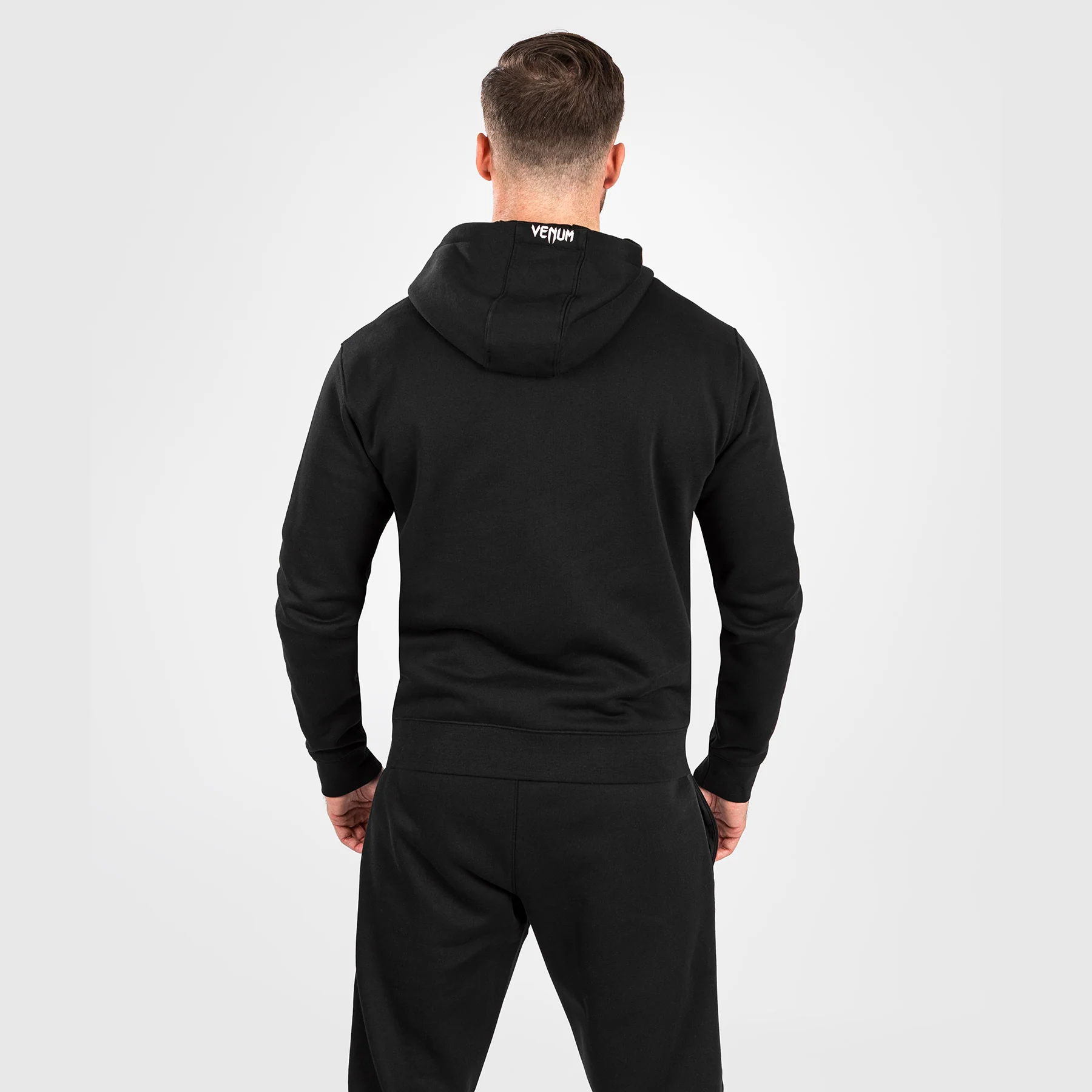 UFC Adrenaline by Venum Replica Men’s Pullover Hoodie - Black - Image 6