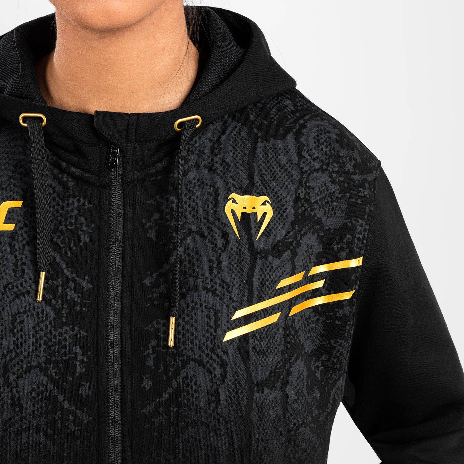 UFC Adrenaline by Venum Replica Women’s Zip Hoodie - Champion - Image 3