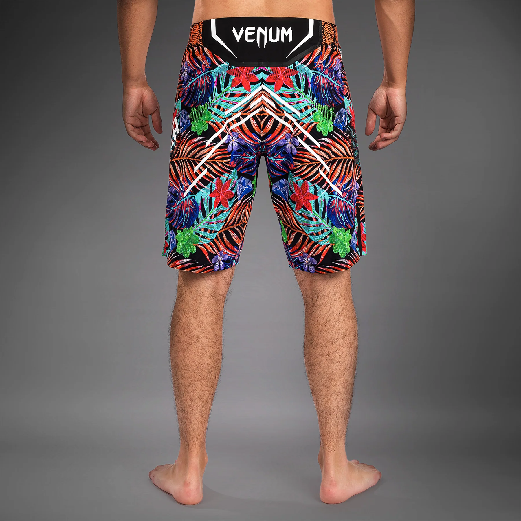Men's UFC Unrivaled by Venum Blue Dustin Poirier Long Fit Fight Short - Image 4