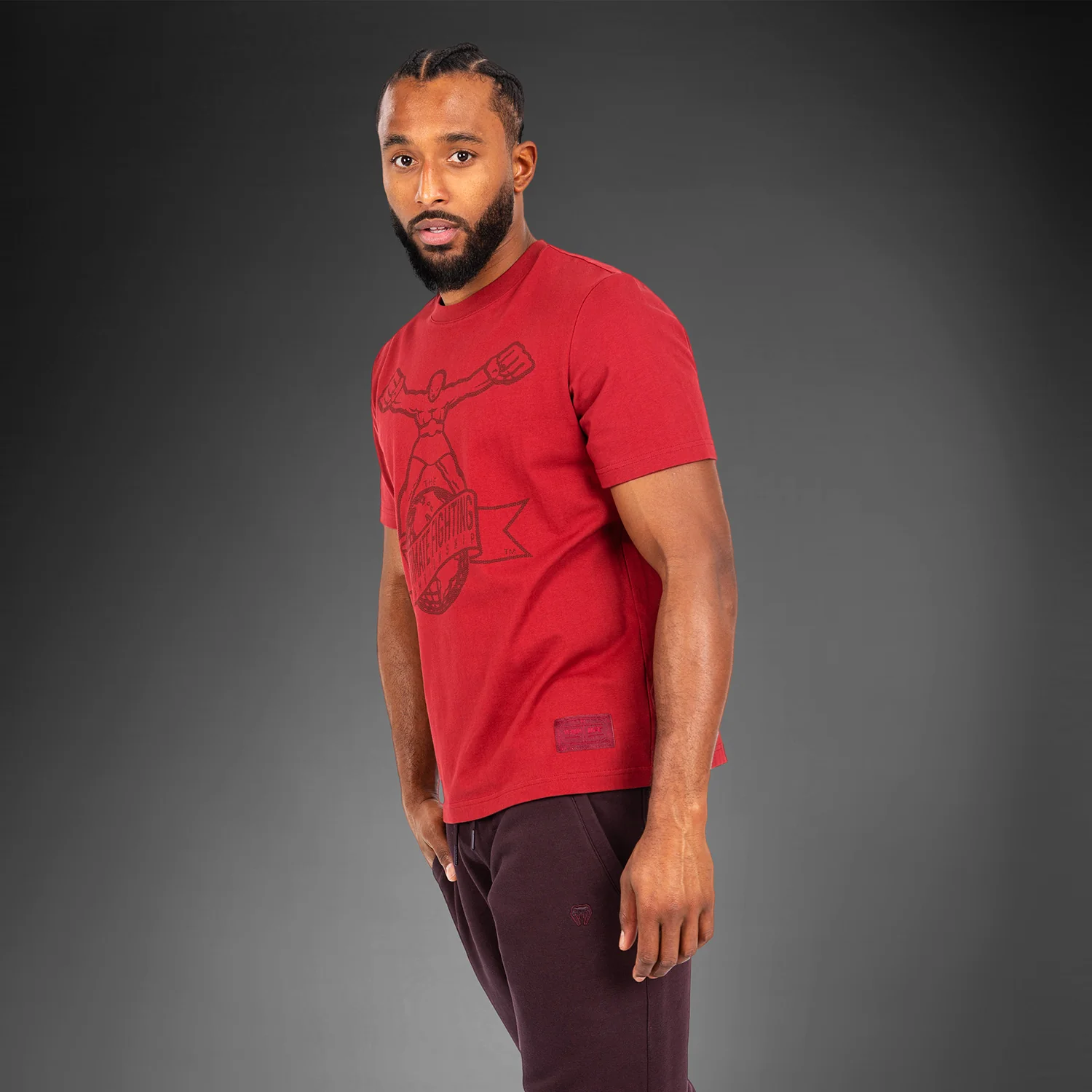 UFC by Venum Ulti-Man T-Shirt - Burgundy - Image 2
