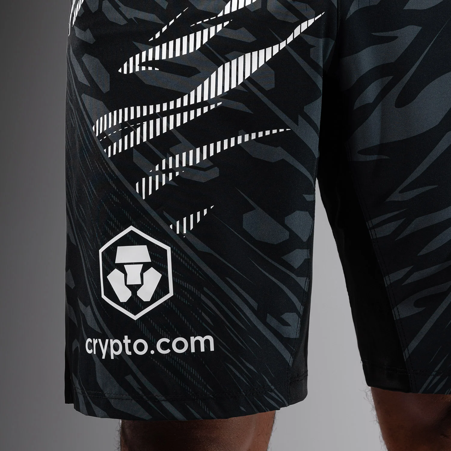 UFC Fusion by Venum Authentic Fight Night Men’s Fight Short - Long Fit - Black - Image 6