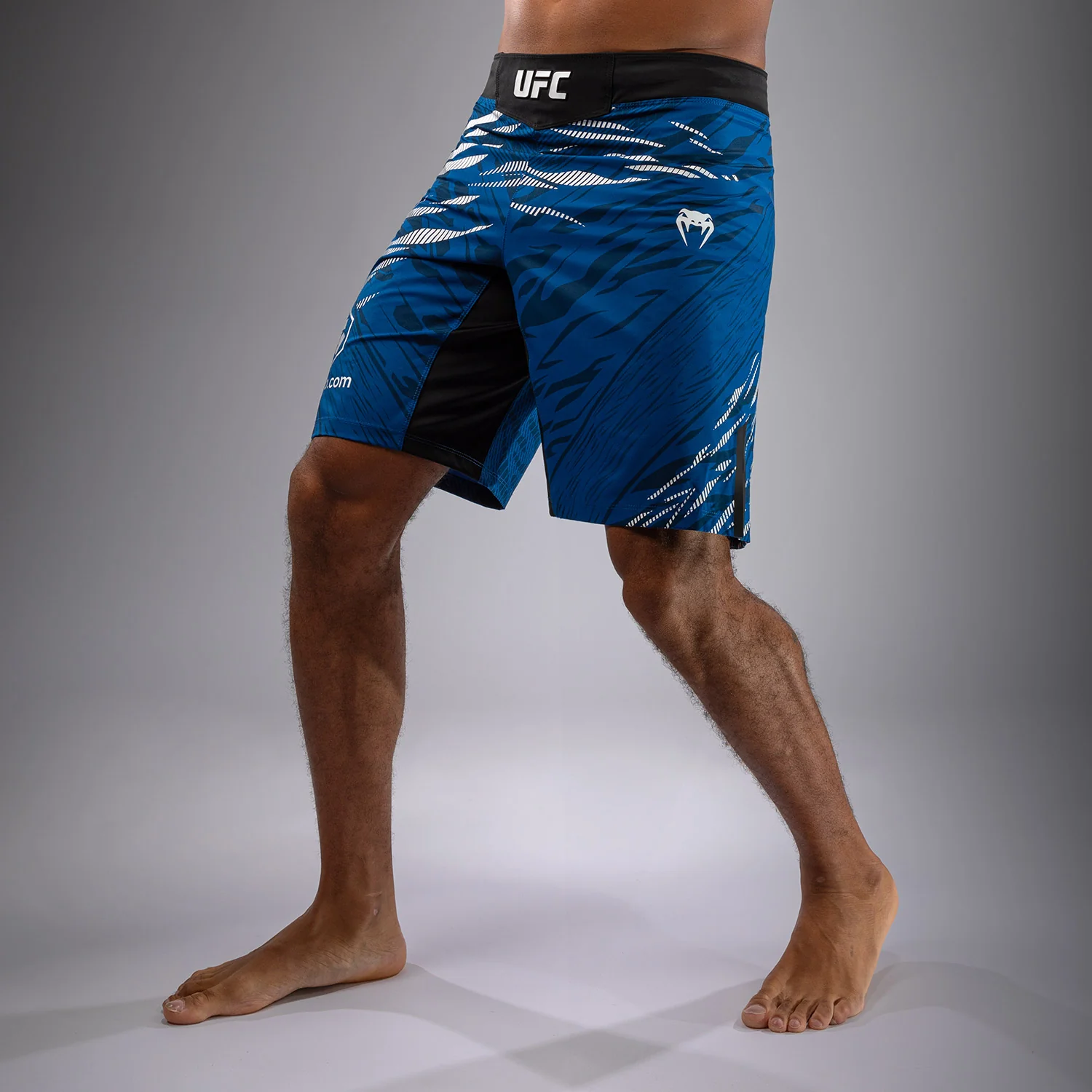 UFC Fusion by Venum Authentic Fight Night Men’s Fight Short - Long Fit - Blue - Image 6