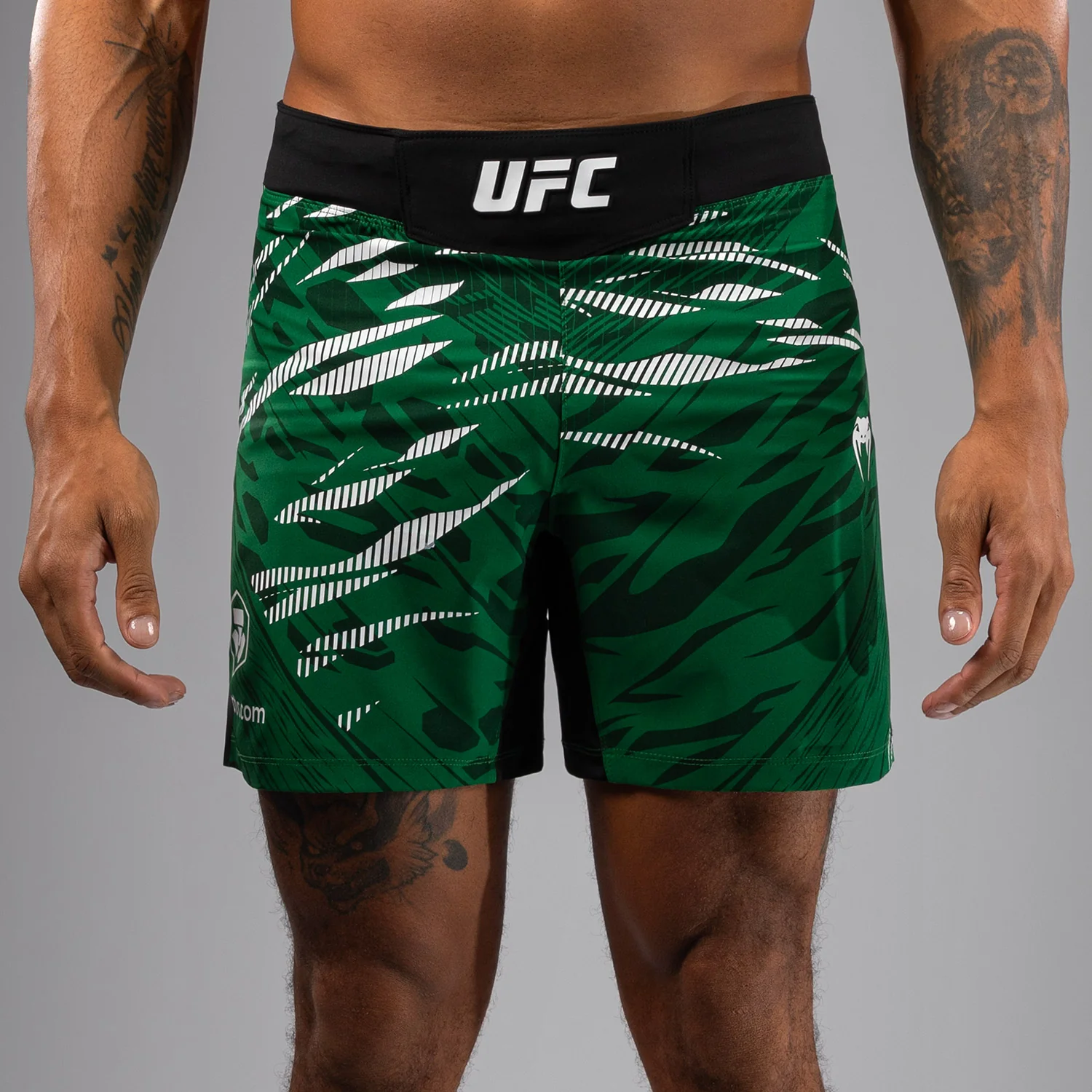 UFC Fusion by Venum Authentic Fight Night Men’s Fight Short - Short Fit - Green - Image 6