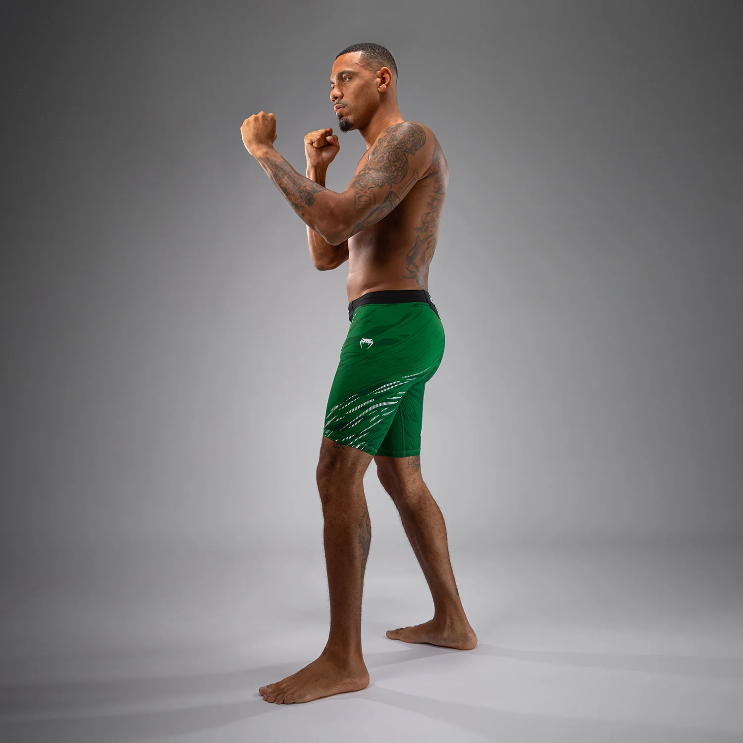 UFC Fusion by Venum Authentic Fight Night Men’s Vale Tudo Short - Green - Image 3
