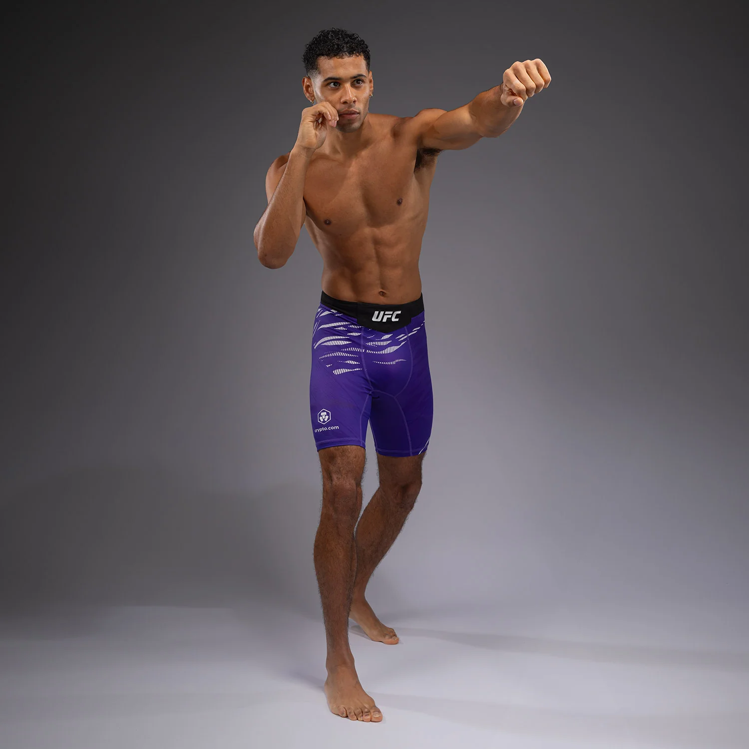 UFC Fusion by Venum Authentic Fight Night Men’s Vale Tudo Short - Purple - Image 5