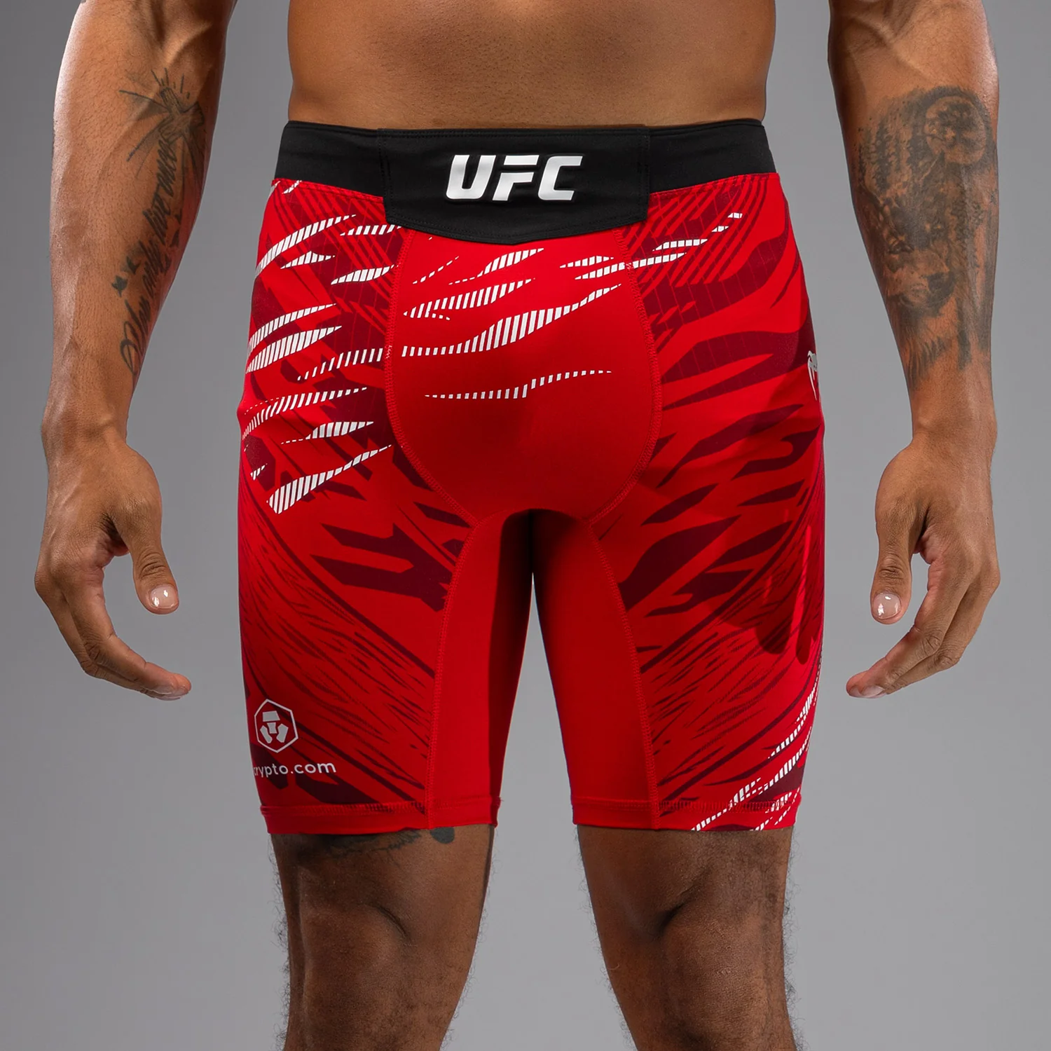 UFC Fusion by Venum Authentic Fight Night Men’s Vale Tudo Short - Red - Image 6