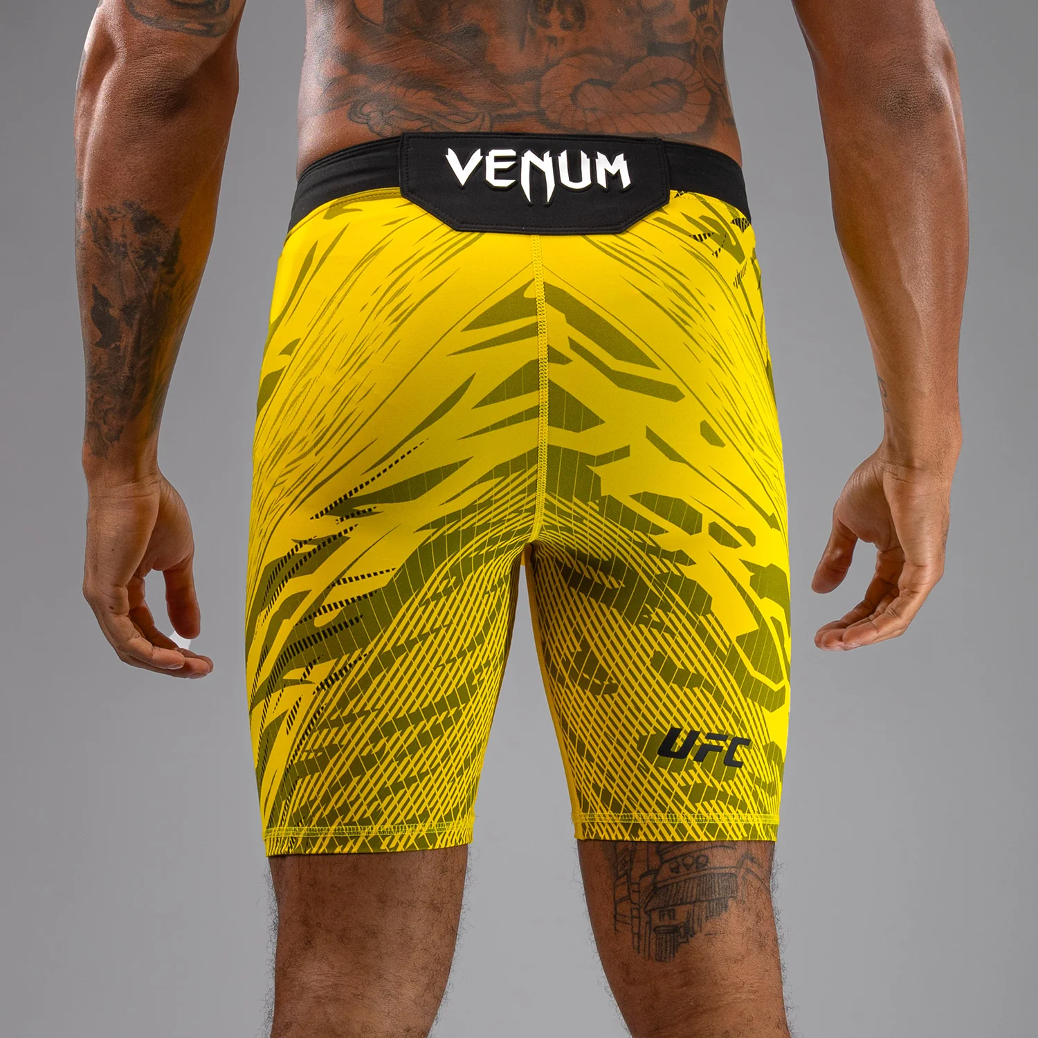 UFC Fusion by Venum Authentic Fight Night Men’s Vale Tudo Short - Yellow - Image 7